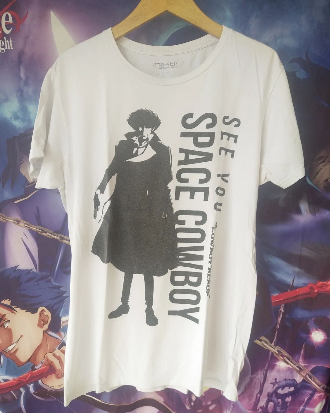 Anime × Japanese Brand Cowboy Bebop See You Space Cowboy Graphic Anime Tees Size US L / EU 52-54 / 3 - 1 Thumbnail