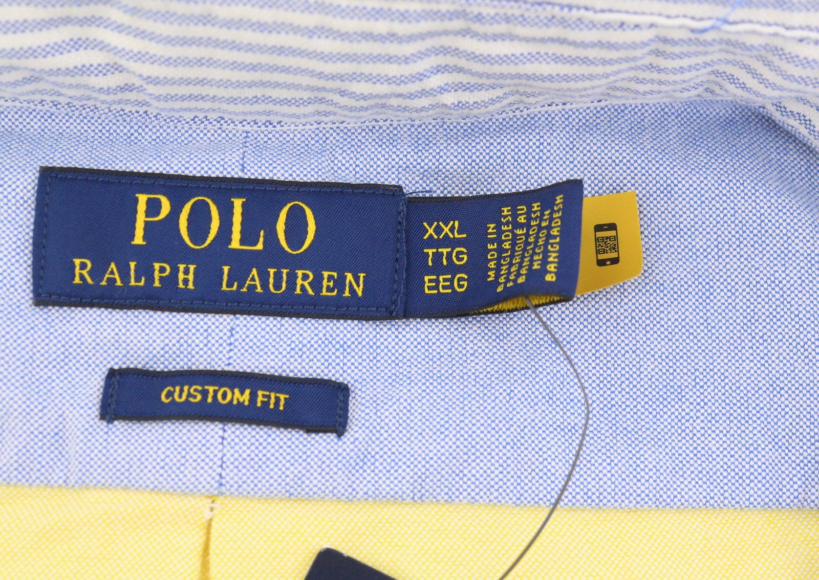 Ralph Lauren 2XL Colourful Button-Down Neck Custom Casual Shirt 87022 Size US XXL / EU 58 / 5 - 10 Thumbnail