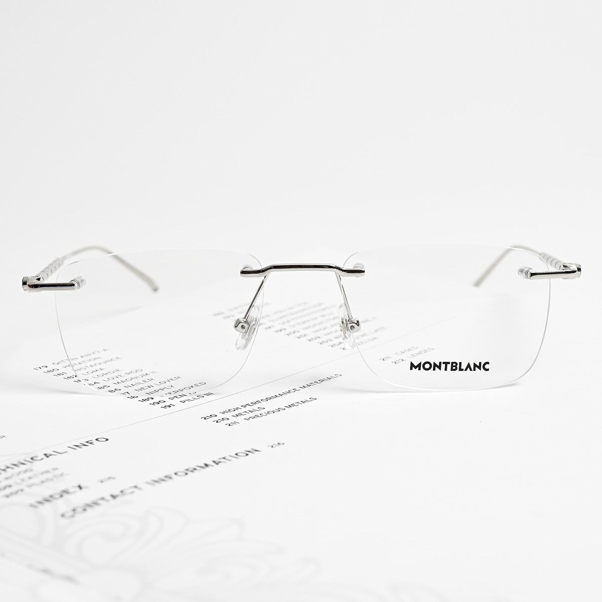 Montblanc MONTBLANC MB0215O GLASSES Size ONE SIZE - 4 Thumbnail