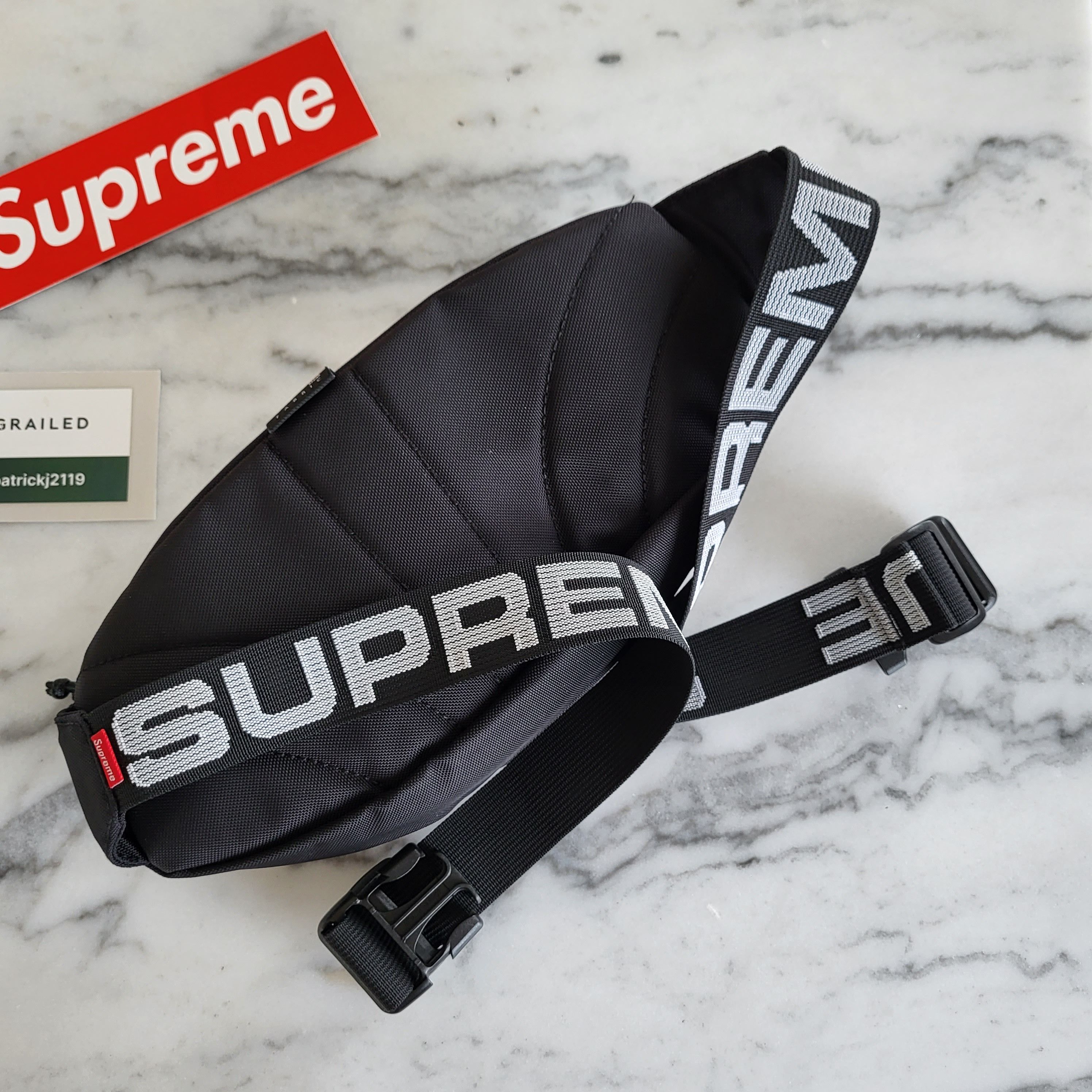 Supreme Supreme Waist Bag (SS18) Black Size ONE SIZE - 11 Thumbnail