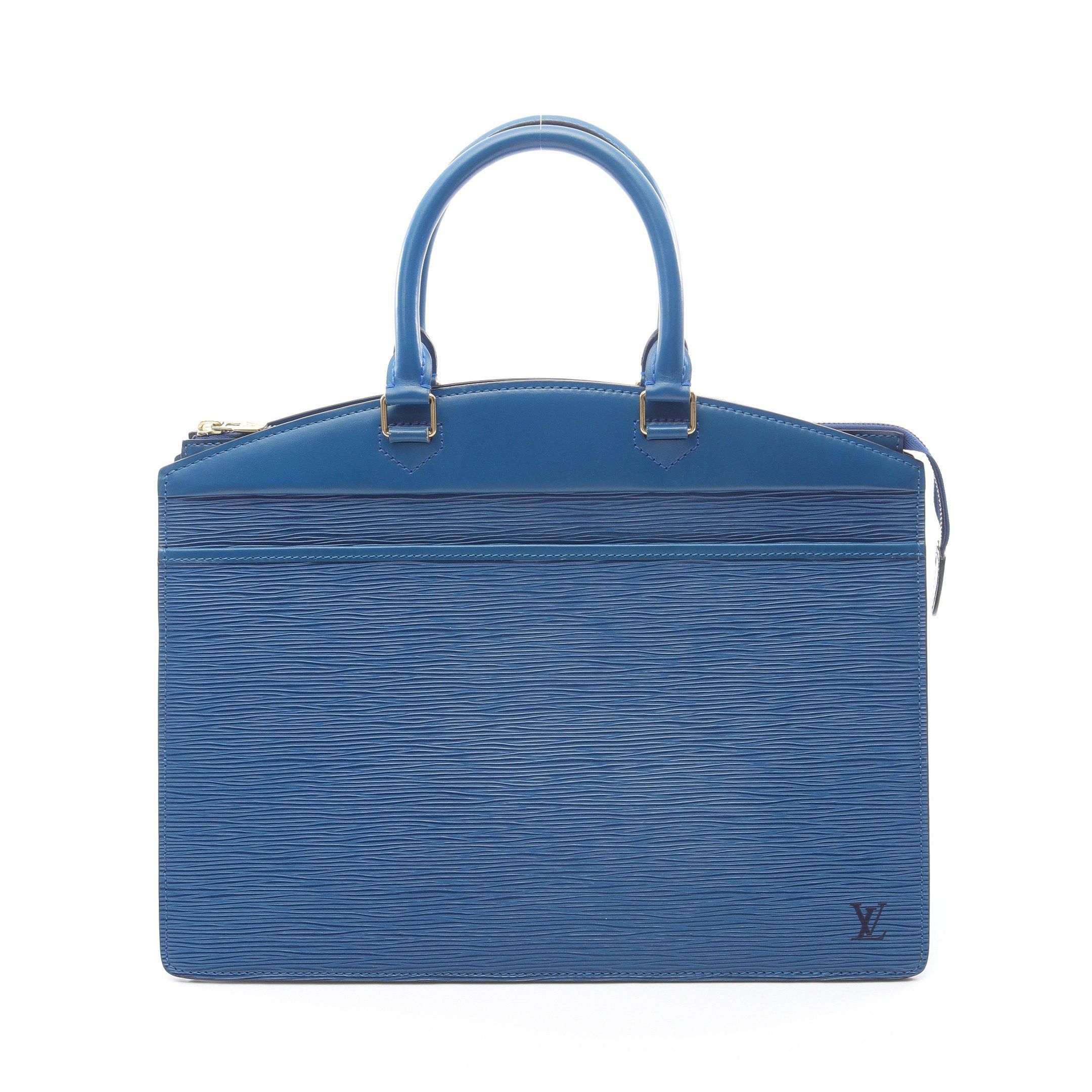 Louis Vuitton Louis Vuitton Rivera Epi Toledo Blue Handbag Leather Size ONE SIZE - 1 Thumbnail