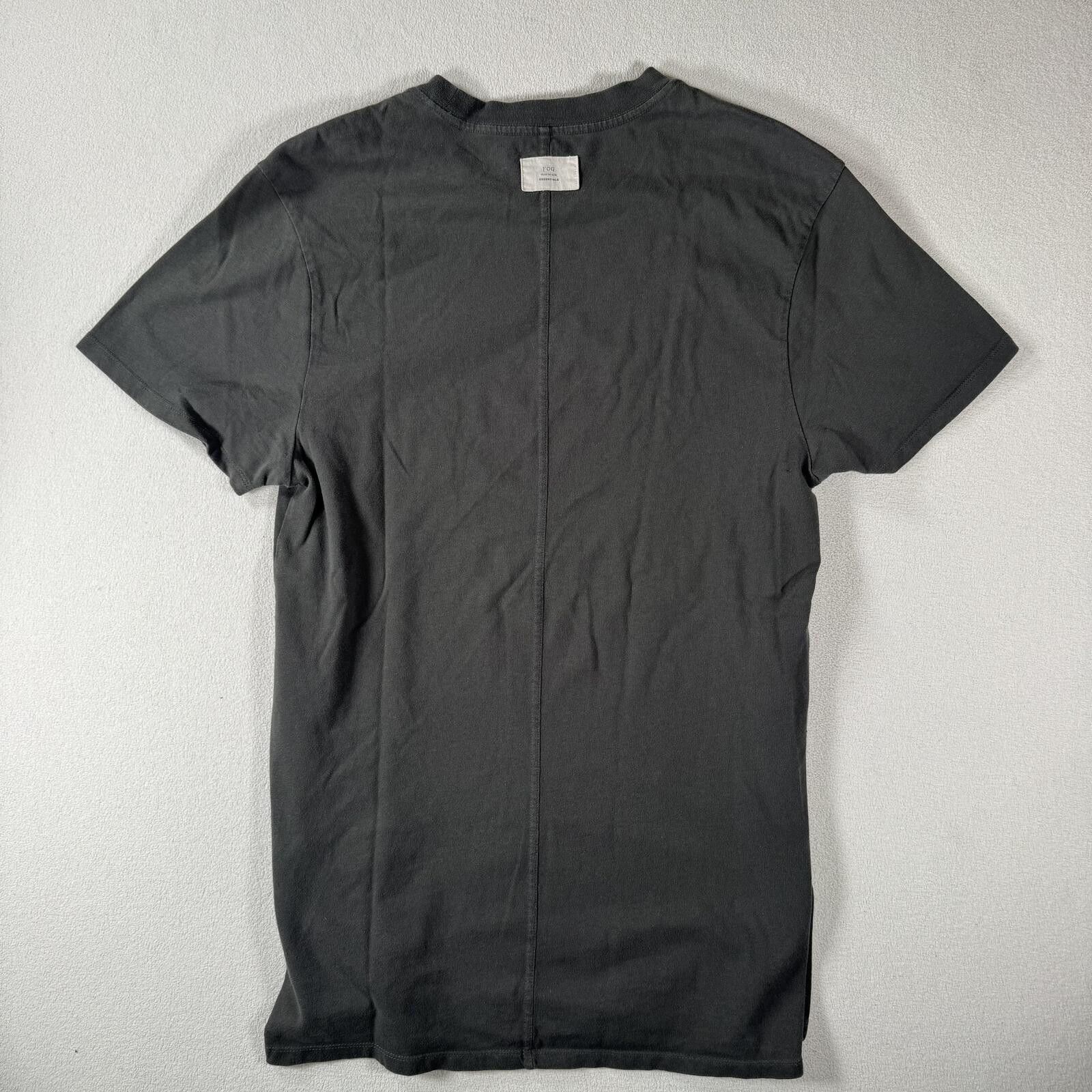 Fear of God Fear Of God Fog Essentials 2016 Scooped Blank Tee Size US M / EU 48-50 / 2 - 3 Thumbnail