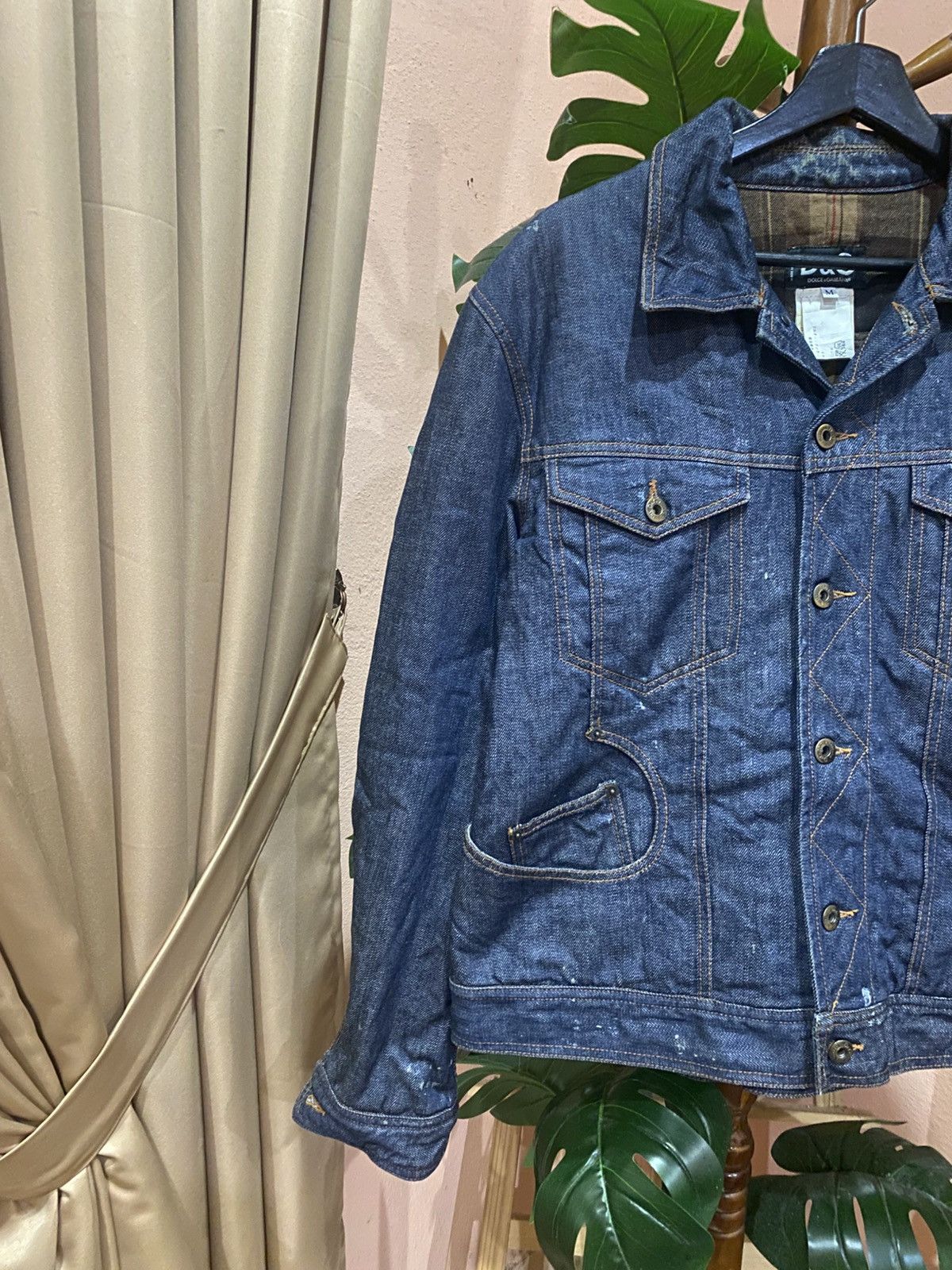 Dolce & Gabbana Vintage Dolce & Gabbana Denim Jacket Cool Challenger Patch Size US M / EU 48-50 / 2 - 5 Thumbnail