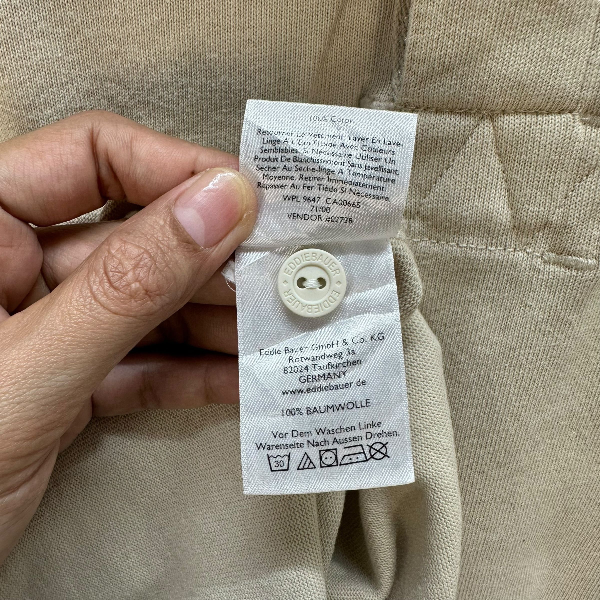 Eddie Bauer Eddie Bauer Spring 2014 Long Sleeve Polo Shirt #9175-66 Size US L / EU 52-54 / 3 - 8 Thumbnail