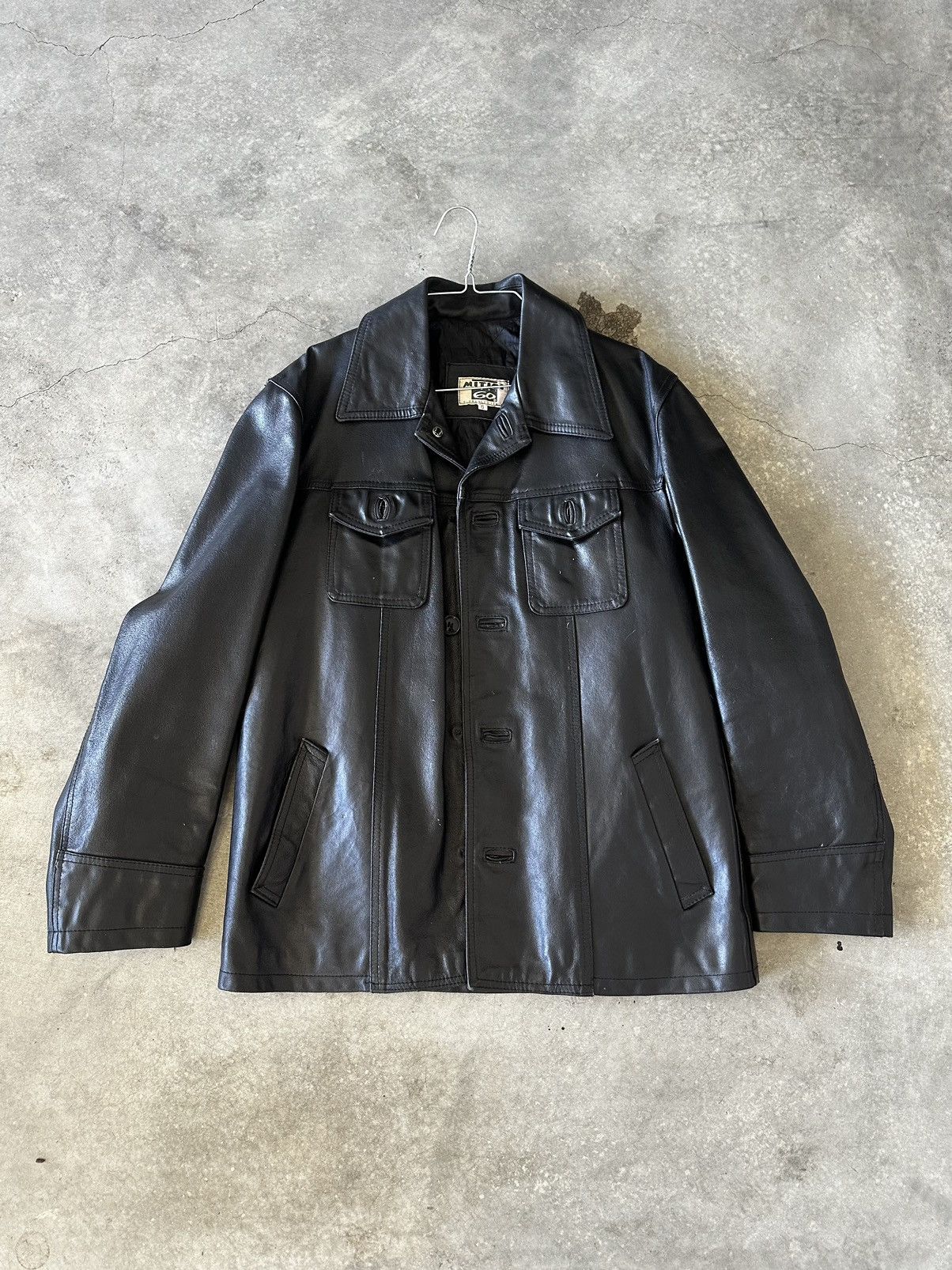 Vintage Vintage leather jacket Size US S / EU 44-46 / 1 - 1 Thumbnail