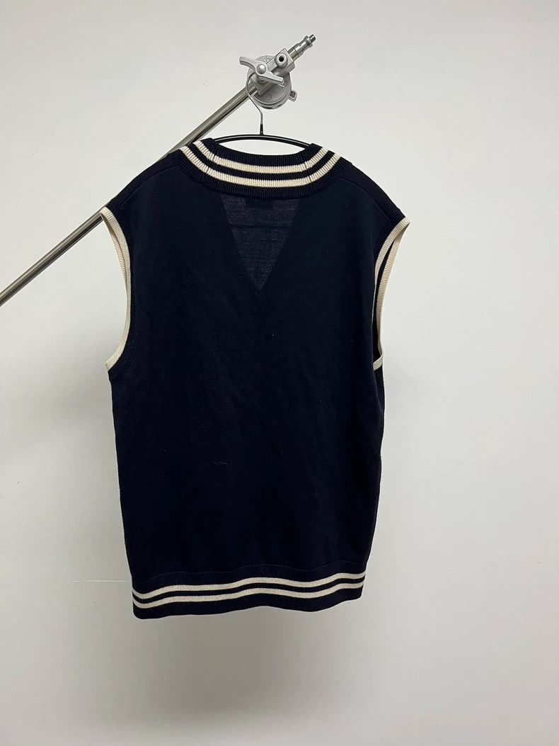 dries van noten Quiet luxury wool knitted waistcoat vest 25