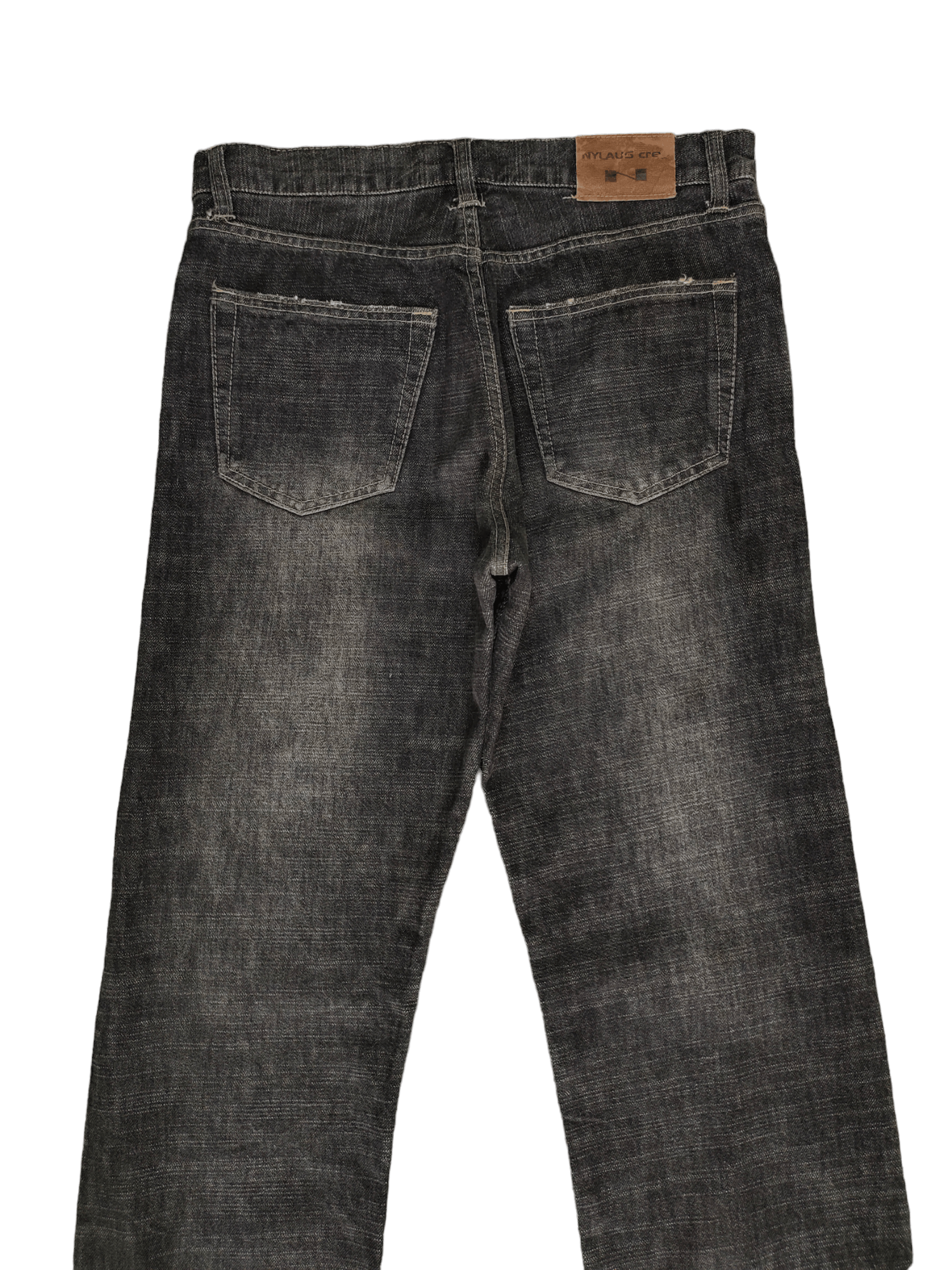 Hysteric Glamour Nylaus Patchwork Distress Denim Pants Undercover Style Size US 31 - 13 Thumbnail