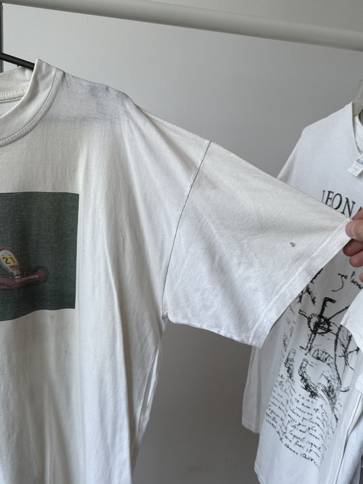 Formula 1 Vintage Ayrton Senna Karting F1 Racing T-Shirt Size US XL / EU 56 / 4 - 5 Thumbnail