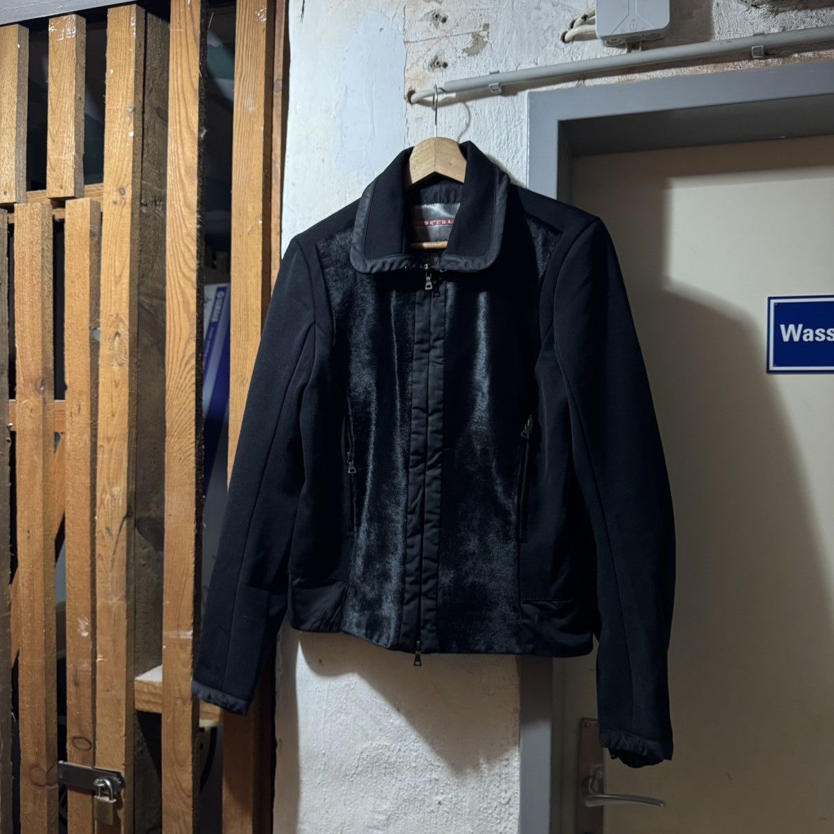 Prada × Vintage Prada FW99 calf fur nylon jacket Size US S / EU 44-46 / 1 - 2 Thumbnail