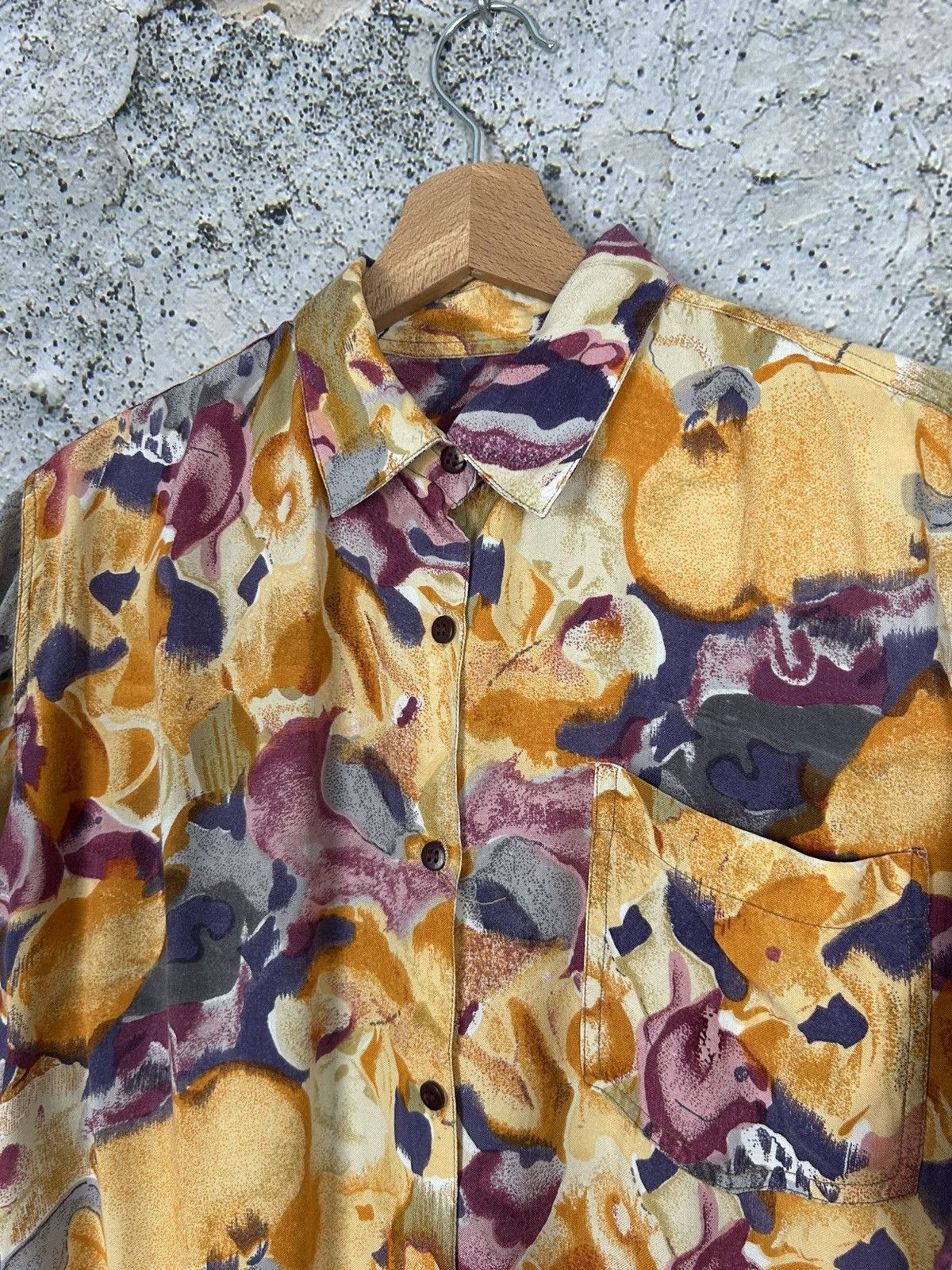 Vintage Vintage Avant Garde Flowers Hawaiian Summer Shirt 90s Size US M / EU 48-50 / 2 - 3 Thumbnail