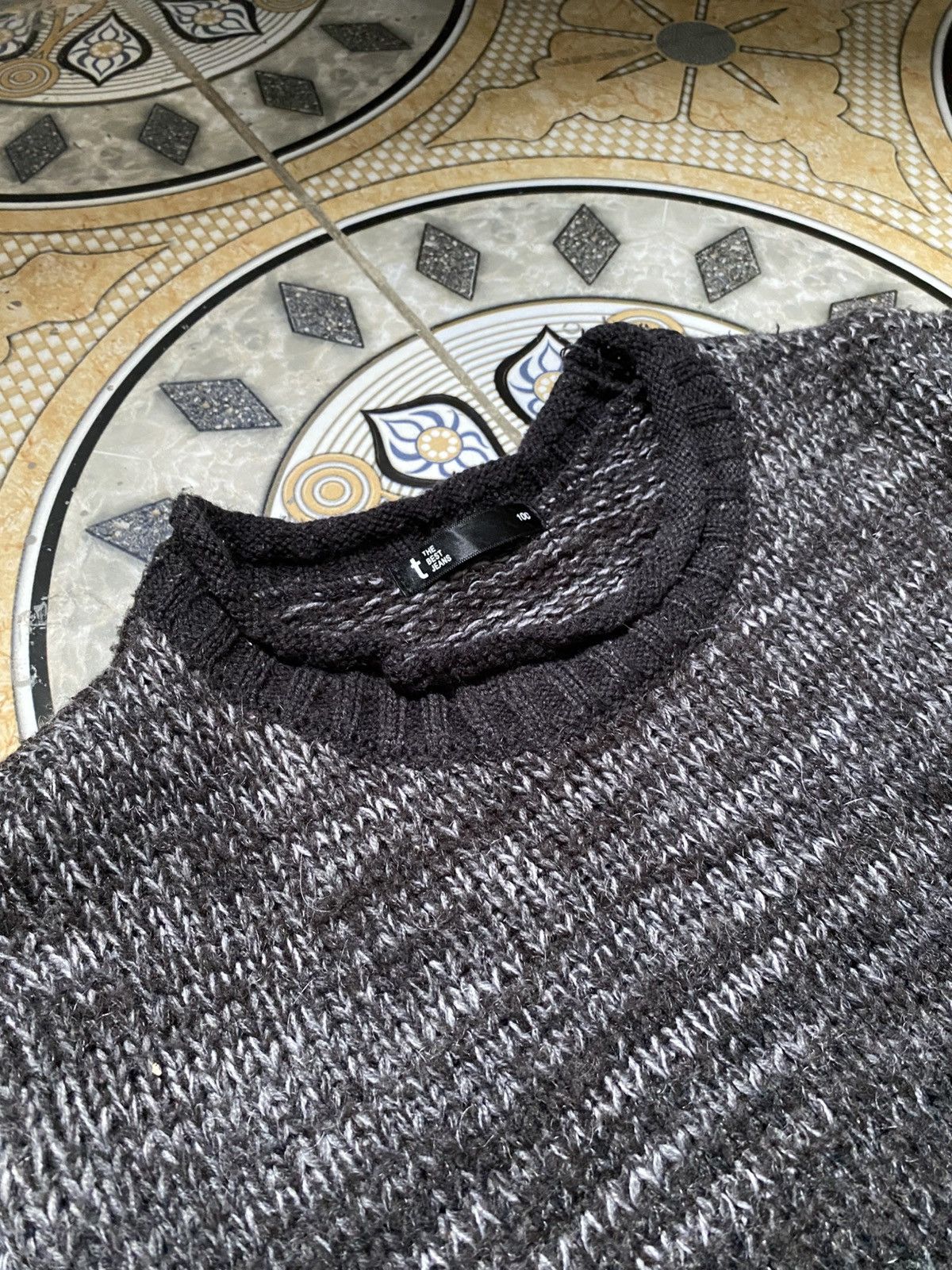 Other The Best Jeans Marl Knit Sweater - Vintage Melange Grey Size US M / EU 48-50 / 2 - 7 Thumbnail