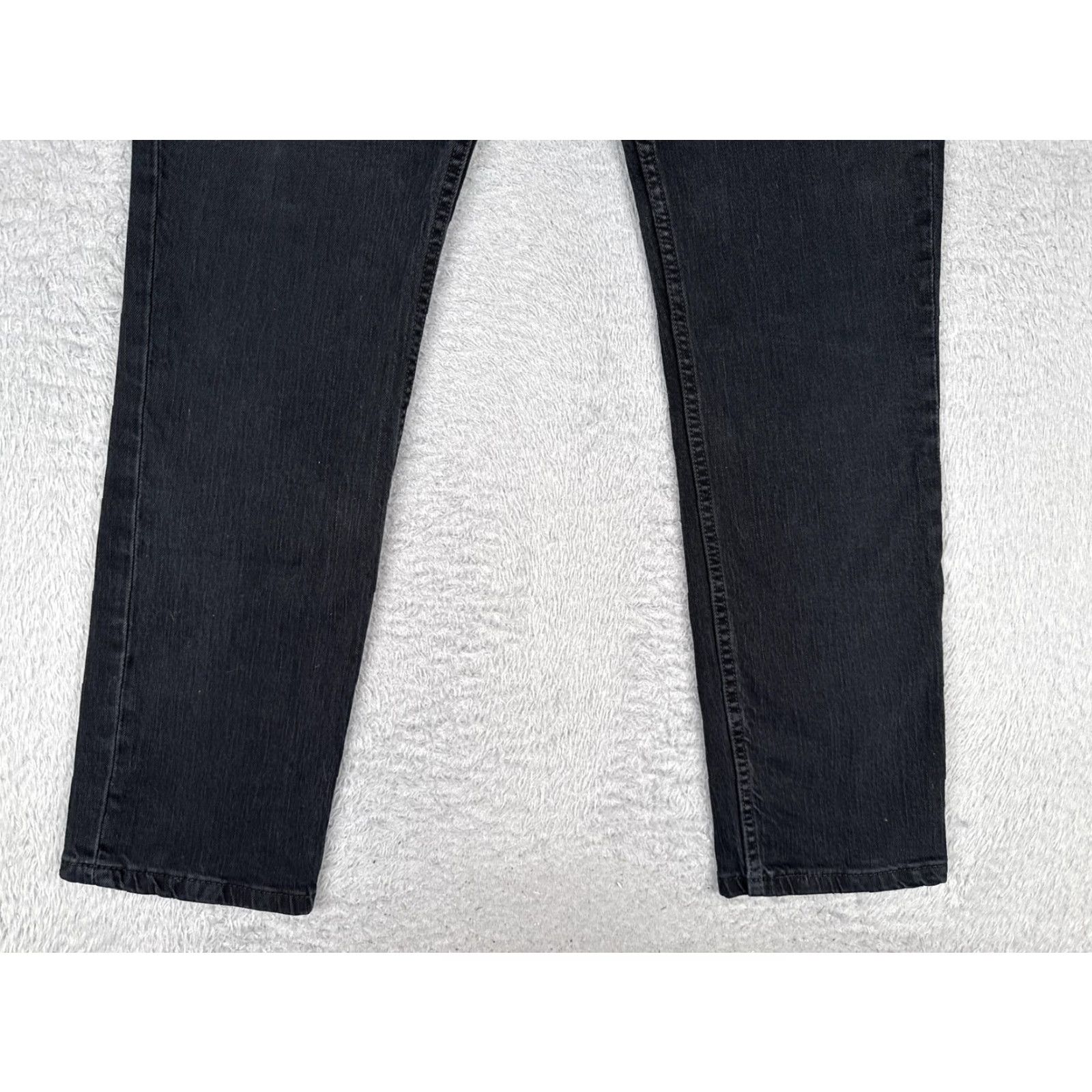 Levi's Levi's 511 Jeans Mens 36x30 Slim Fit Mid Rise Tapered Denim Zip Fly Black Size US 36 / EU 52 - 2 Thumbnail