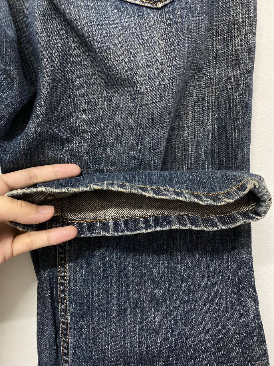 Levi's levis 559 loose fit denim nice design Size US 35 - 7 Thumbnail