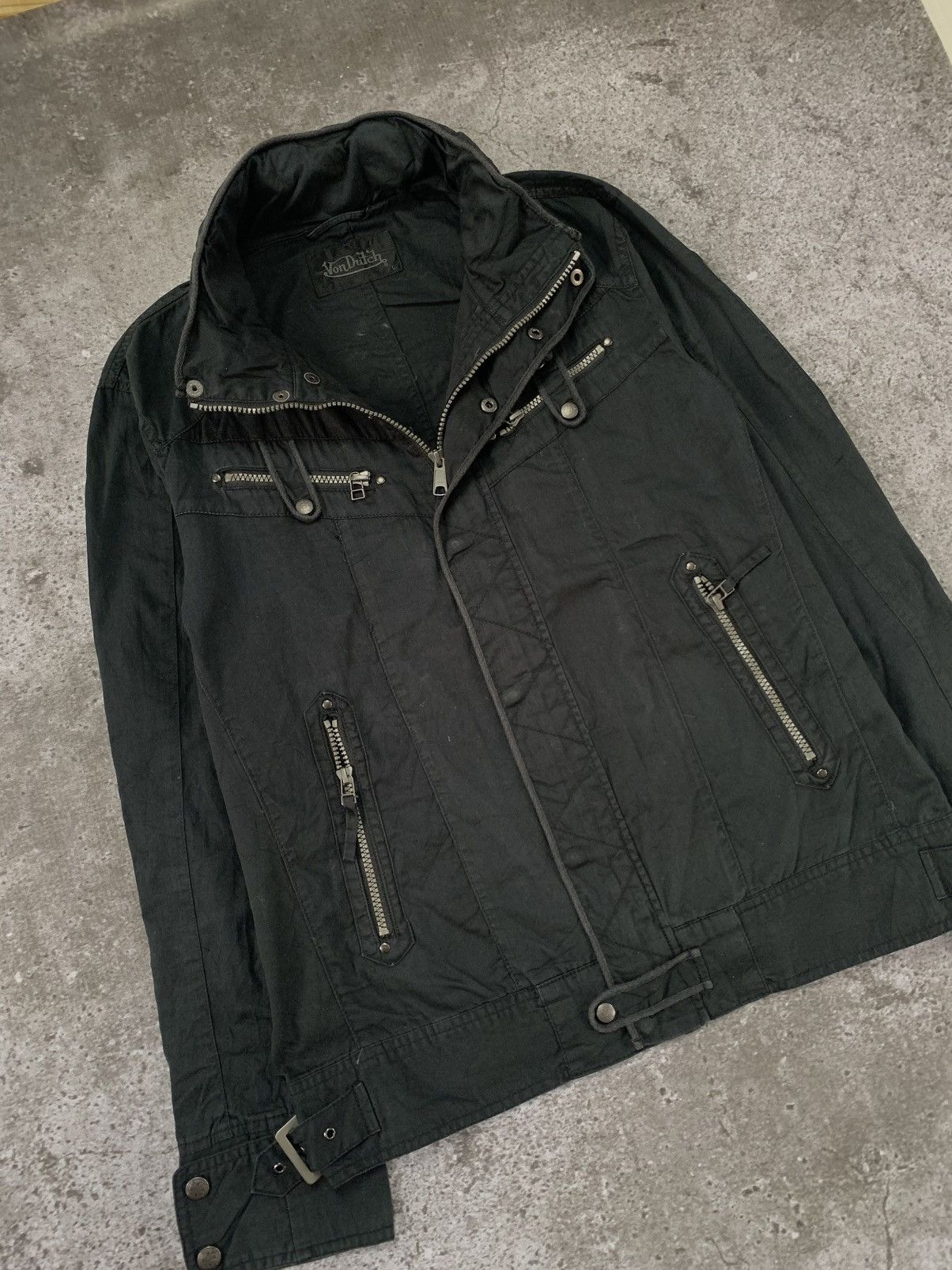 Japanese Brand Vondutch Y2k Black Jacket Size US S / EU 44-46 / 1 - 4 Thumbnail