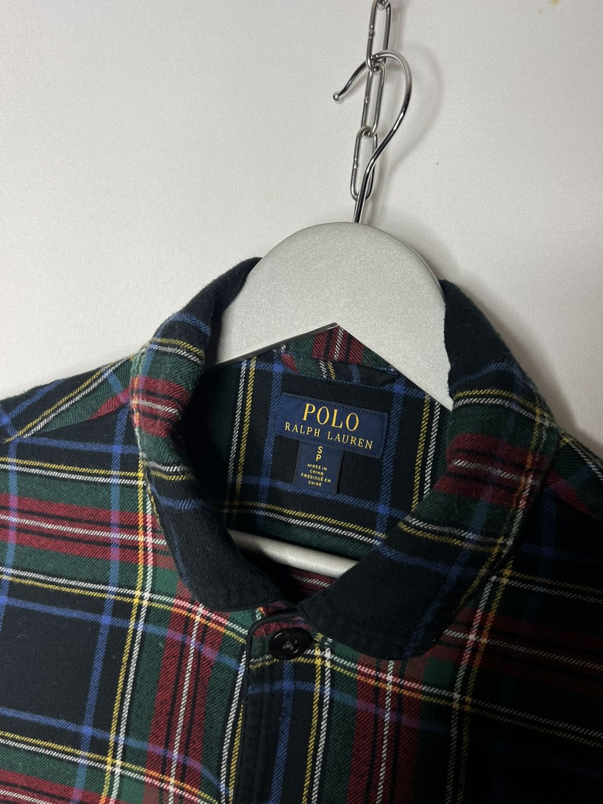 Polo Ralph Lauren Polo Ralph Lauren Plaid Long Sleeve Shirt Luxury Size US S / EU 44-46 / 1 - 8 Thumbnail