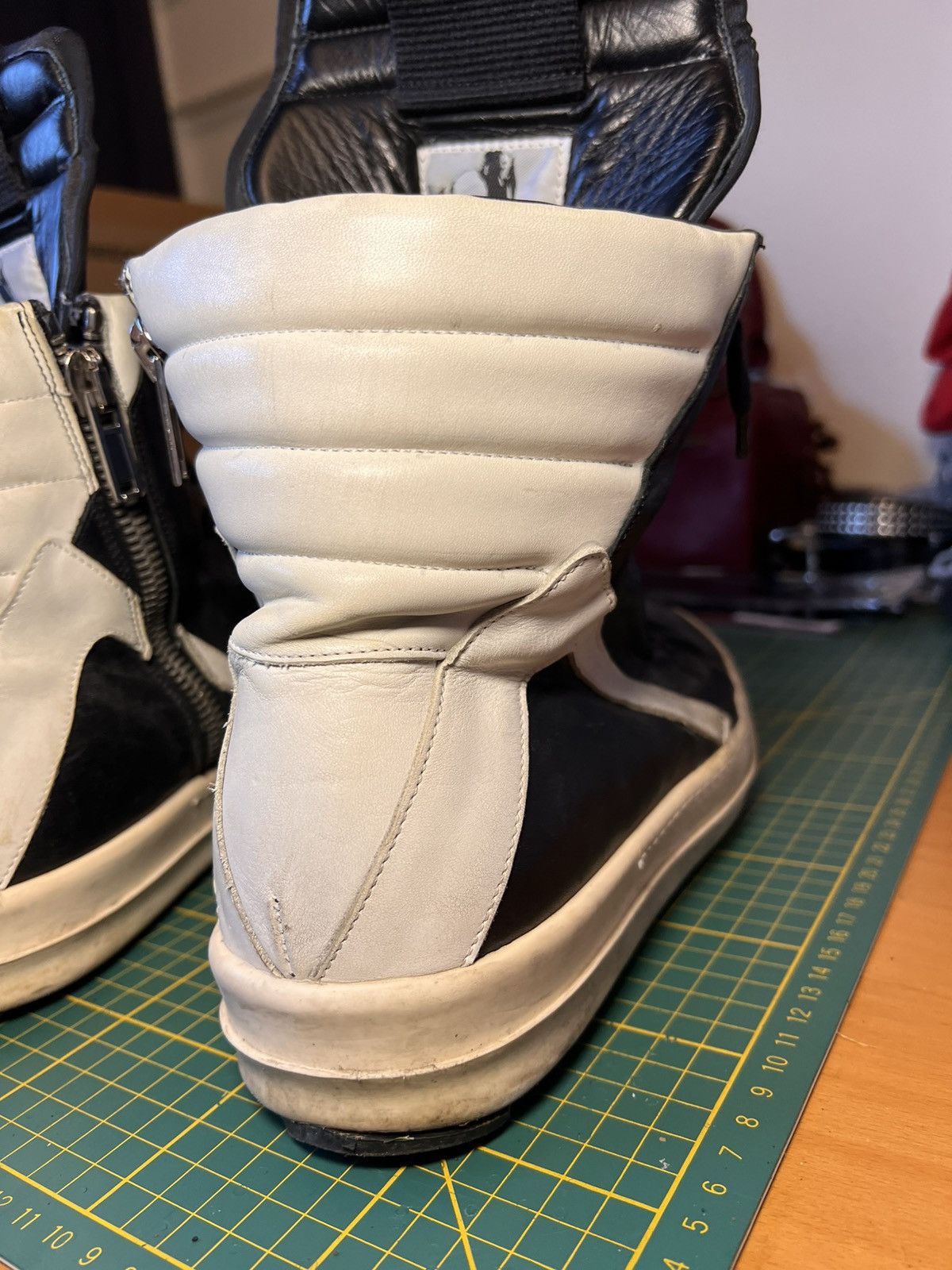 Rick Owens 2012 Rick Owens geobaskets Size US 12.5 / EU 45-46 - 10 Thumbnail