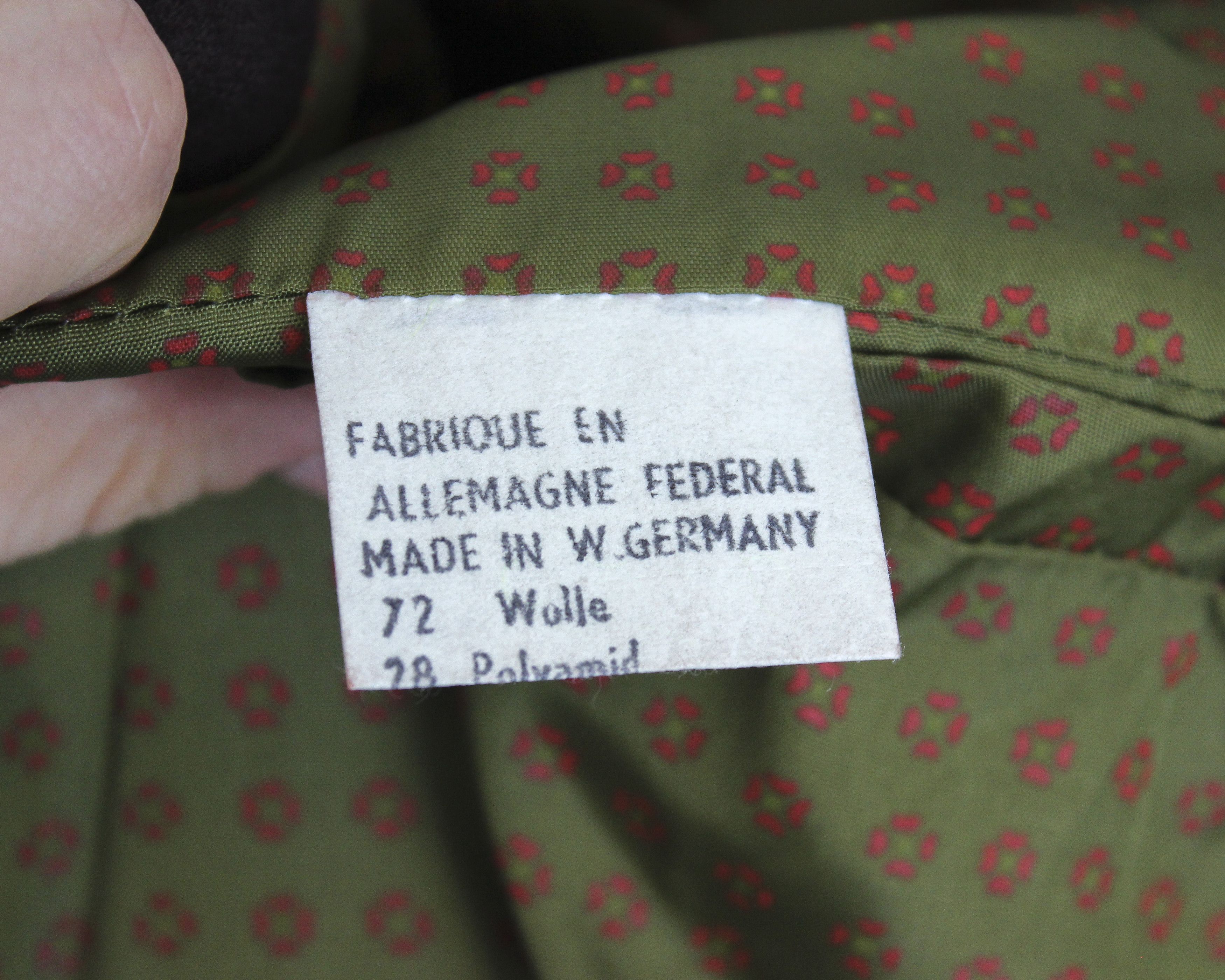 Other × Vintage Women S M Wool Trachten Blazer Jacket Coat Button Up Jager Size S / US 4 / IT 40 - 8 Thumbnail
