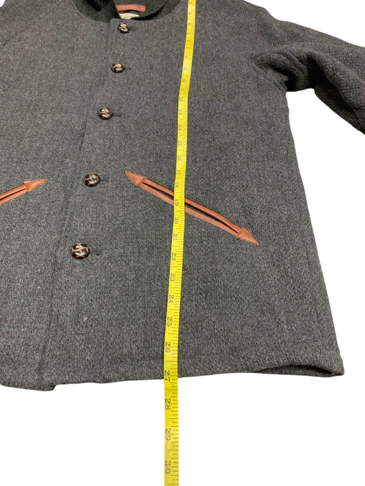 Japanese Brand Rare Houston.Co Union Made Heavy Wool Button Ups Jacket Size US M / EU 48-50 / 2 - 11 Thumbnail