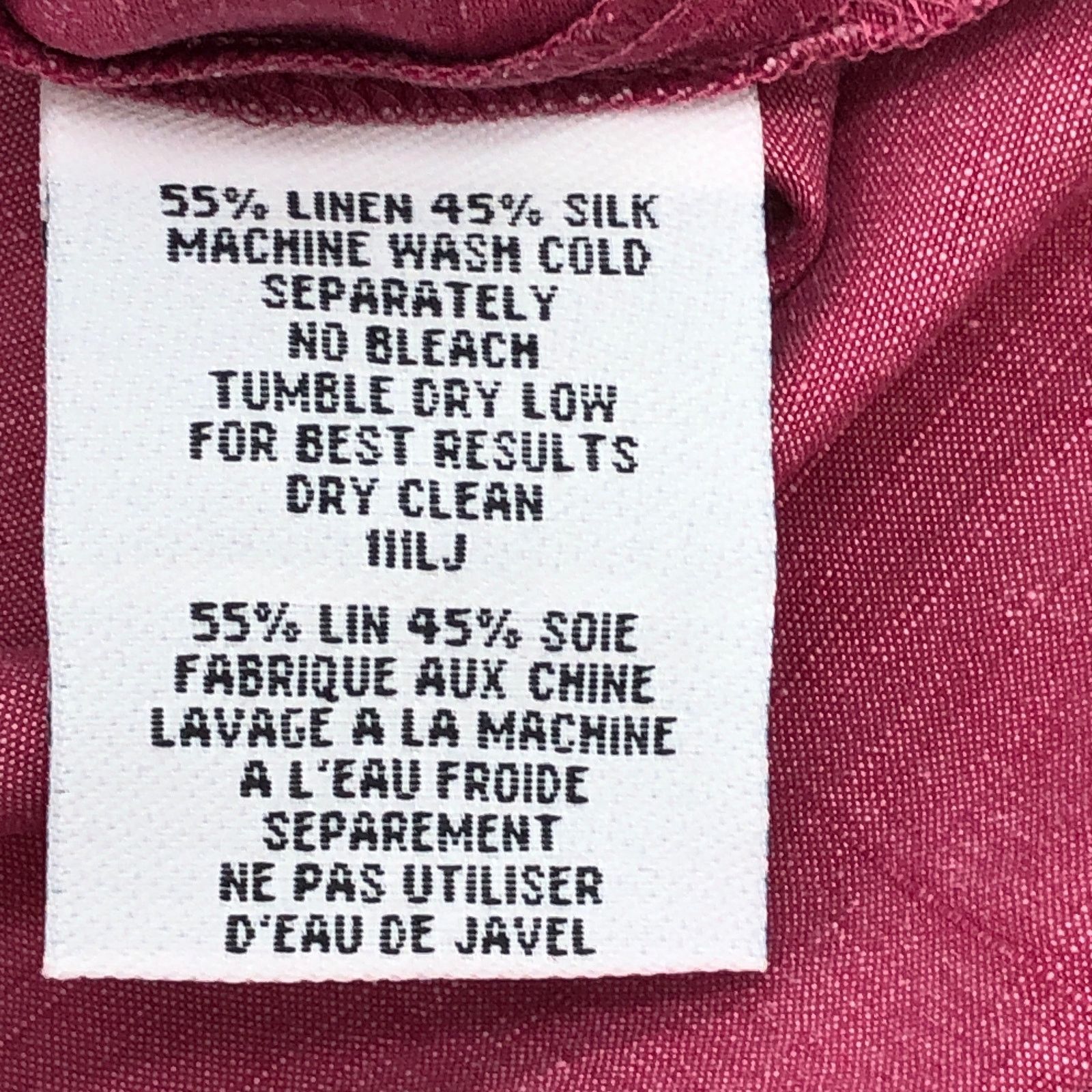 Eileen Fisher Eileen Fisher Size M Top Shirt Jacket Linen Silk POCKETS Size M / US 6-8 / IT 42-44 - 13 Thumbnail