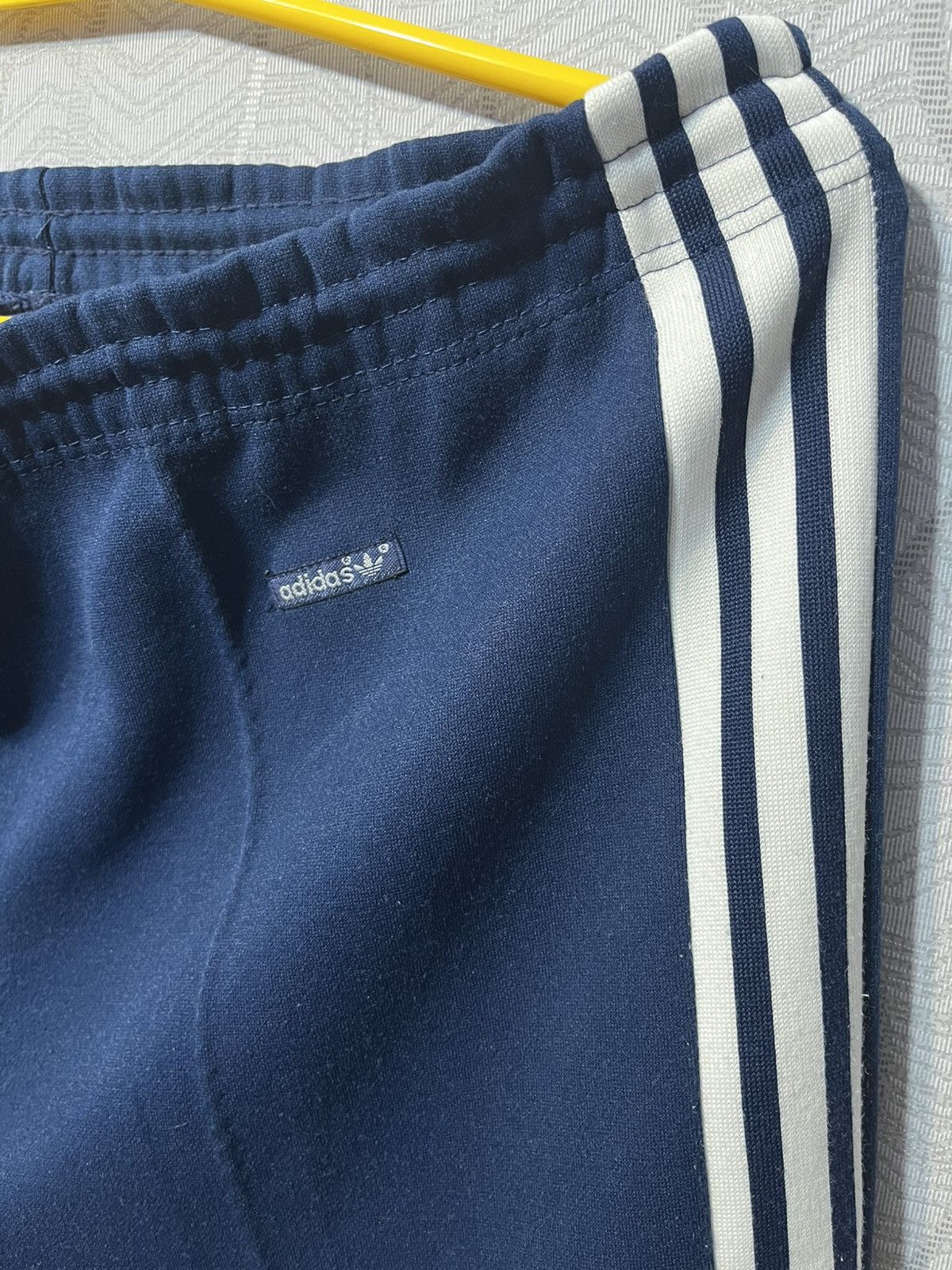 Adidas Rare Vintage 70s Adidas Blue Striped Ventex Sweatpants Size US 34 / EU 50 - 4 Thumbnail