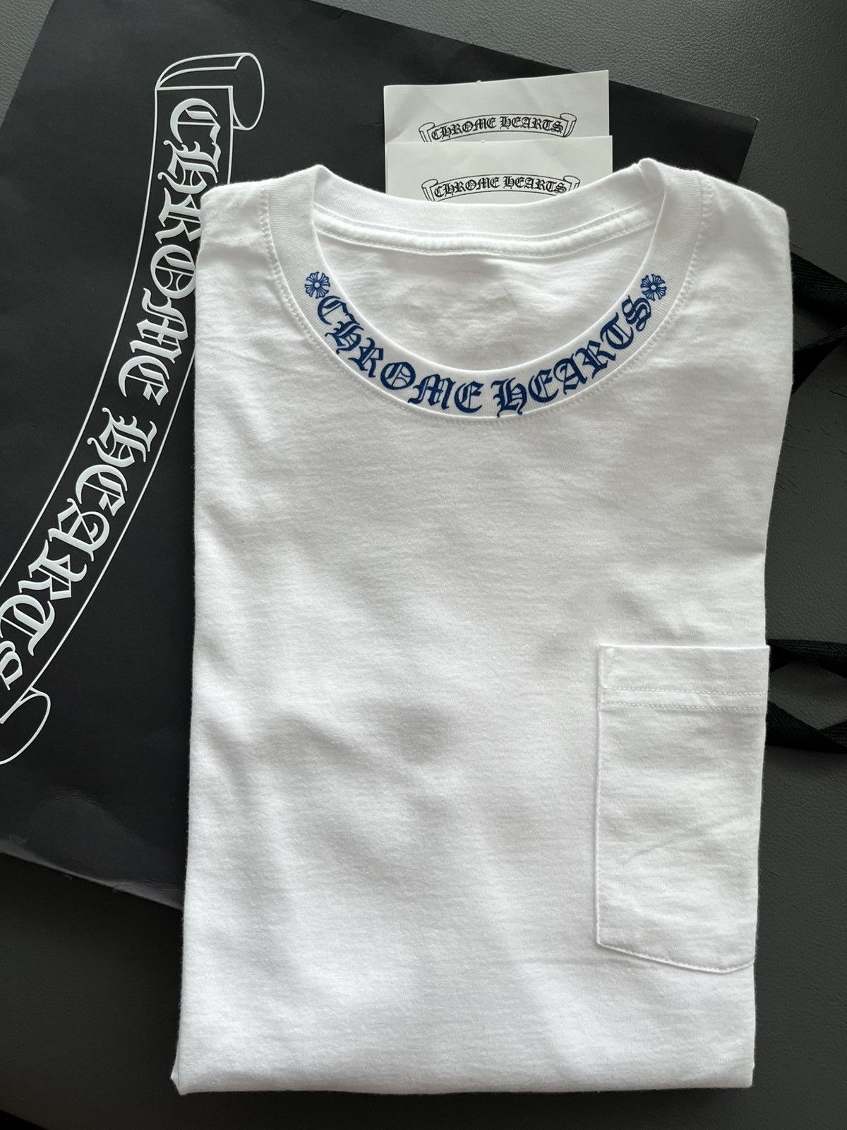 Chrome Hearts Brand New Chrome Hearts Logo Shirt Crewneck Limited Edition Size US L / EU 52-54 / 3 - 25 Thumbnail