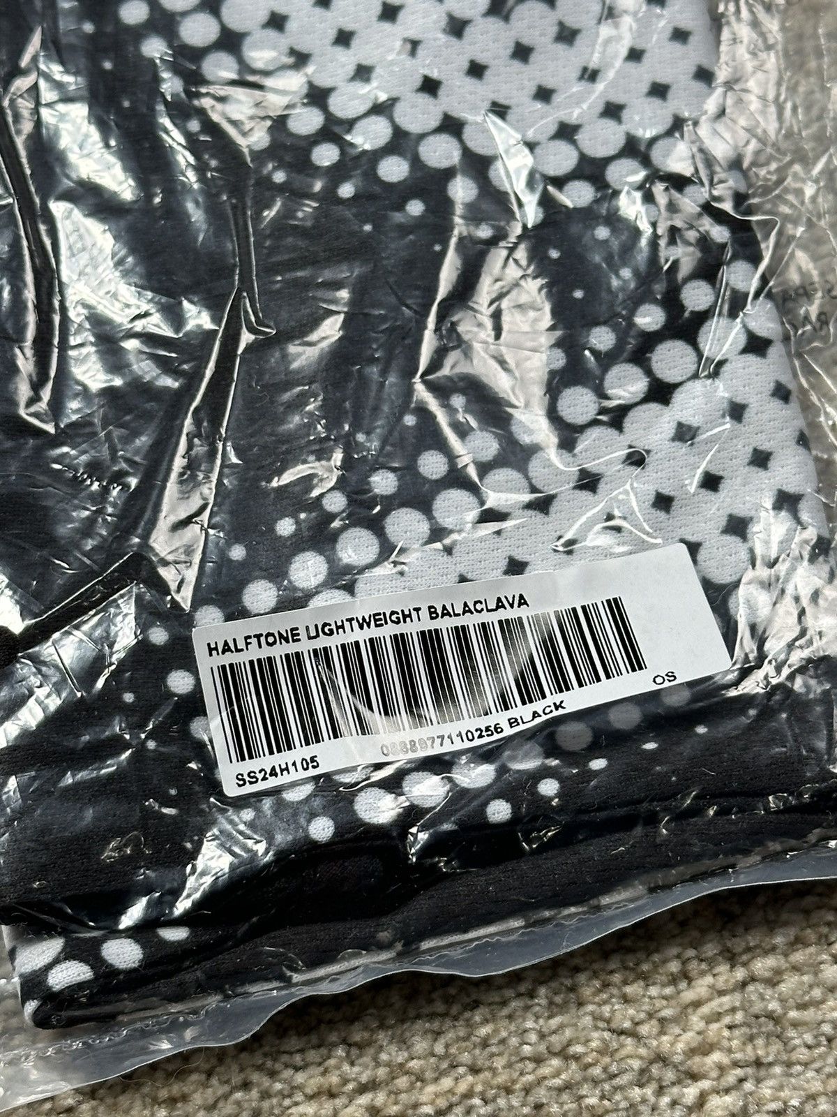 Supreme Supreme Halftone Lightweight Balaclava Size ONE SIZE - 5 Thumbnail