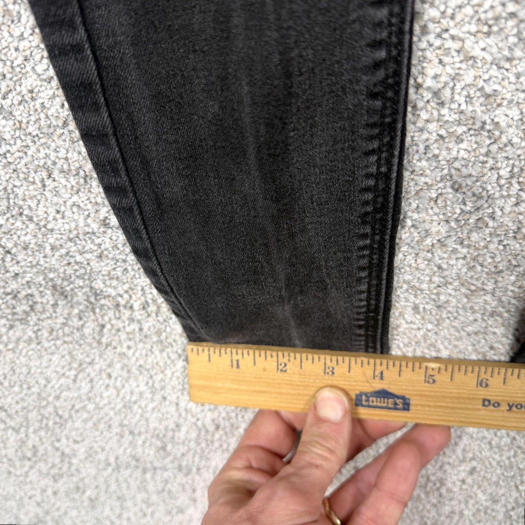 Old Navy Old Navy Rockstar Super Skinny Jeans Women 2 26x26.5 Black High Rise Secret Slim Distressed Pockets Stretch Denim Five-Pocket Jeans Womens Size 26" / US 2 / IT 38 - 3 Thumbnail