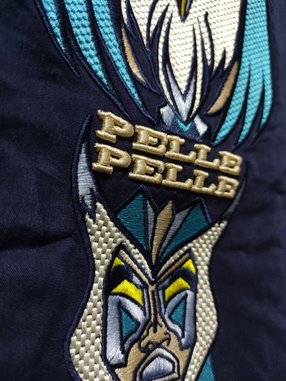Marc Buchanan Vtg 00's Pelle Pelle " Totem Pole " Embroidery Shirts Size US XL / EU 56 / 4 - 12 Thumbnail