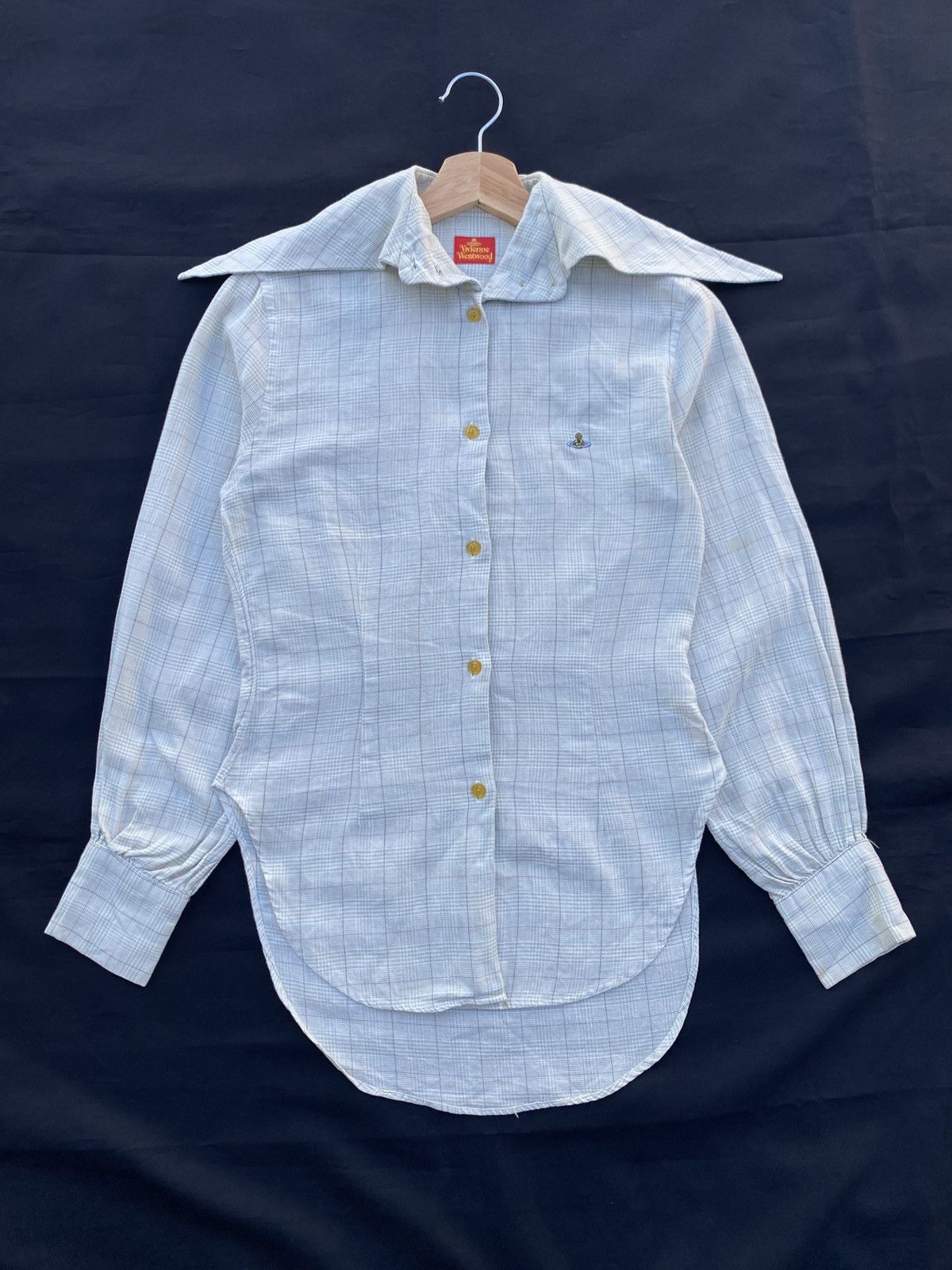 Vivienne Westwood Rare Vintage Vivienne Westwood Women Buttons Up Collar Shirt Size S / US 4 / IT 40 - 7 Thumbnail