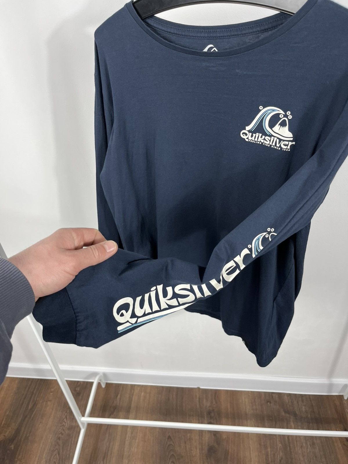 Quiksilver Quiksilver Long Sleeve Logo Tee Regular M Size M / US 6-8 / IT 42-44 - 6 Thumbnail