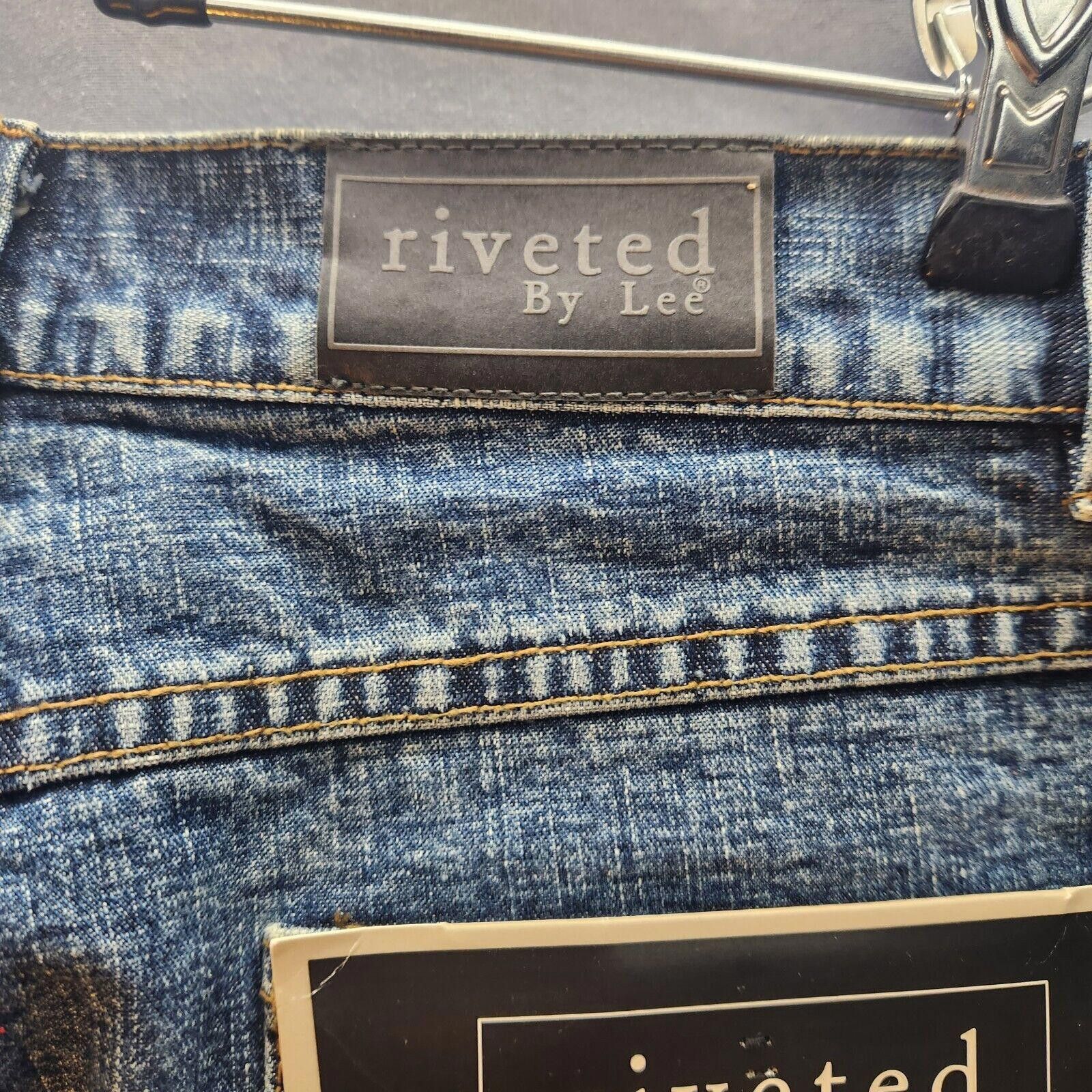 Lee New Riveted By Lee Low Rise Jeans Size 10 Short Size 32" / US 10 / IT 46 - 9 Thumbnail