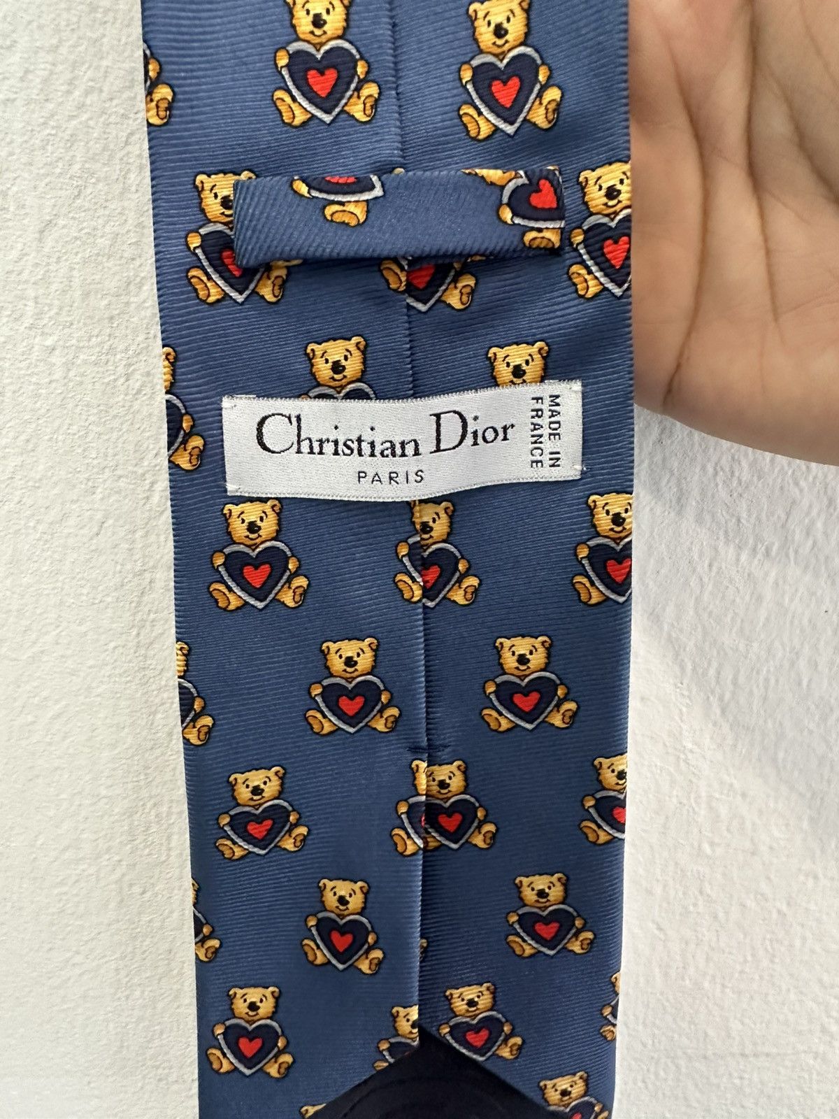 Dior Dior “Teddy Bear” Tie Size ONE SIZE - 5 Thumbnail