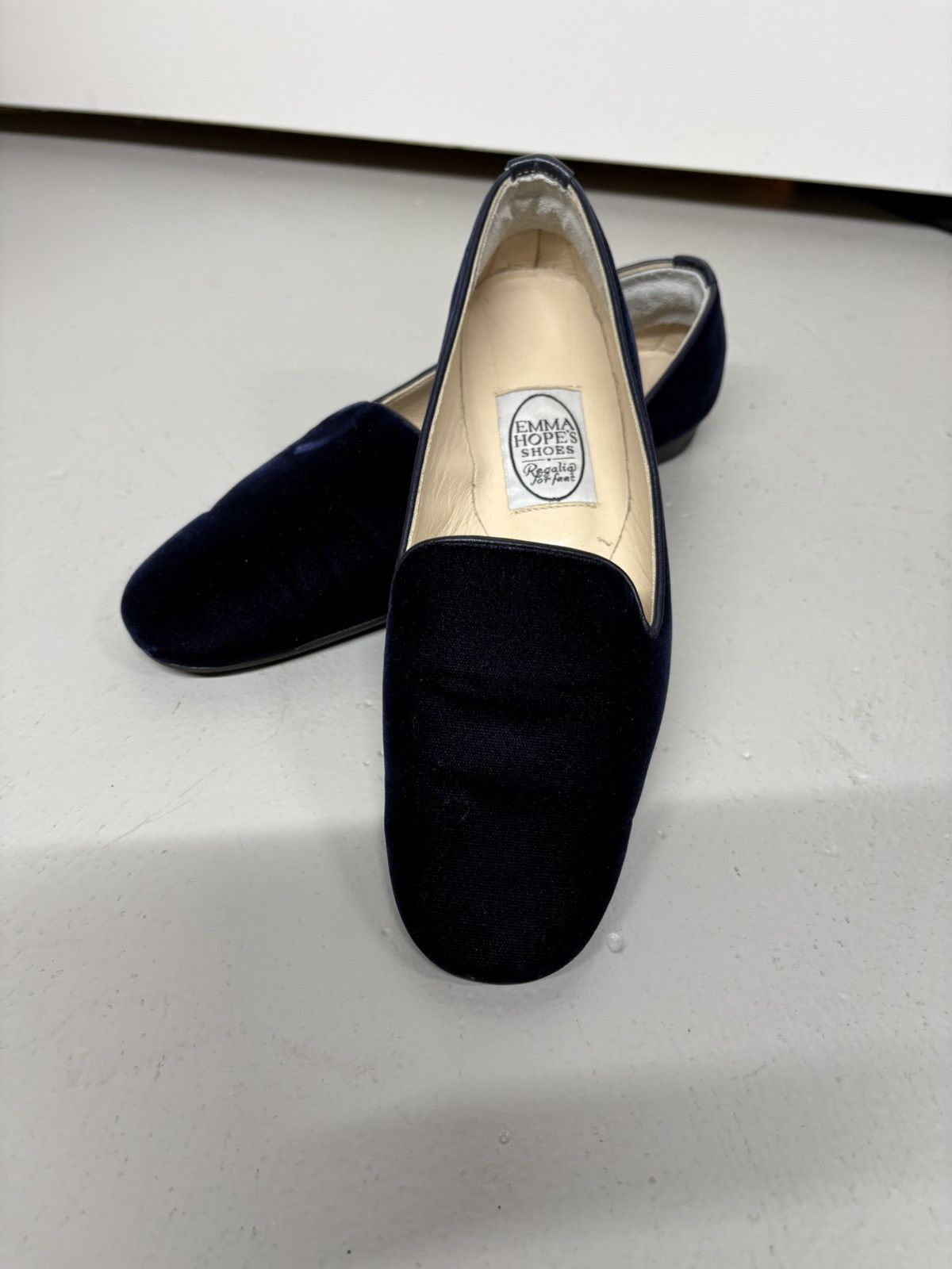 Other Emma Hope’s Albert Blue Velvet New Slip Ons Size 36 Size US 6 / IT 36 - 8 Thumbnail