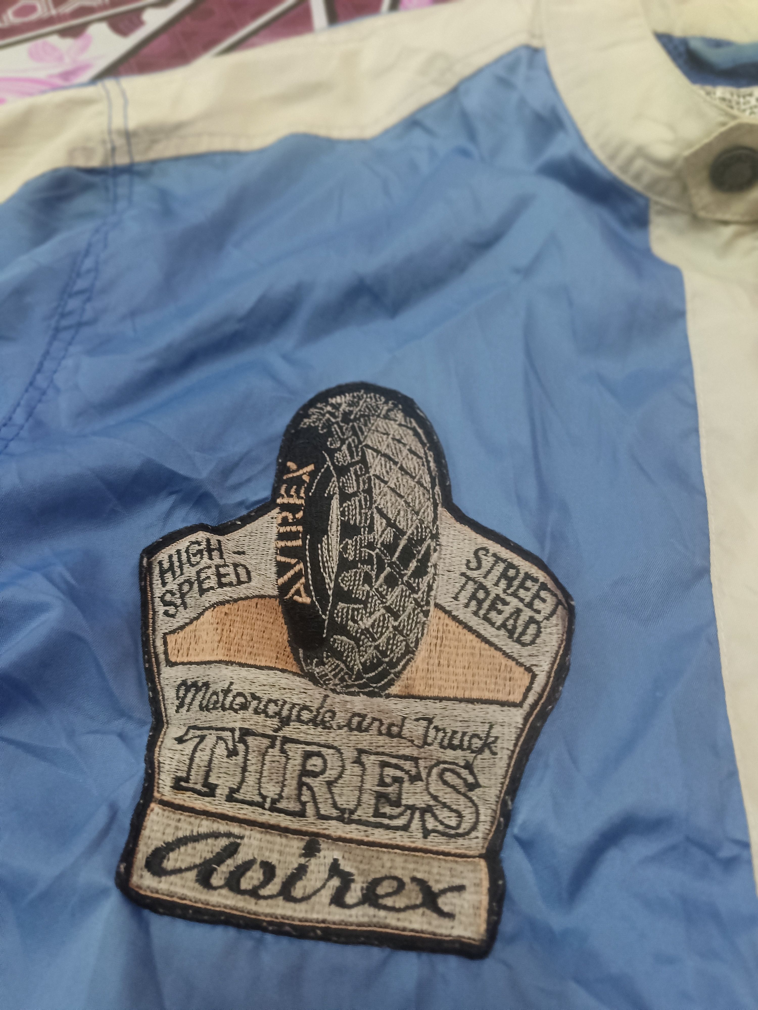 Avirex Rare Vtg Avirex USA polyester Jacket up Zipper Patches Size US M / EU 48-50 / 2 - 5 Thumbnail