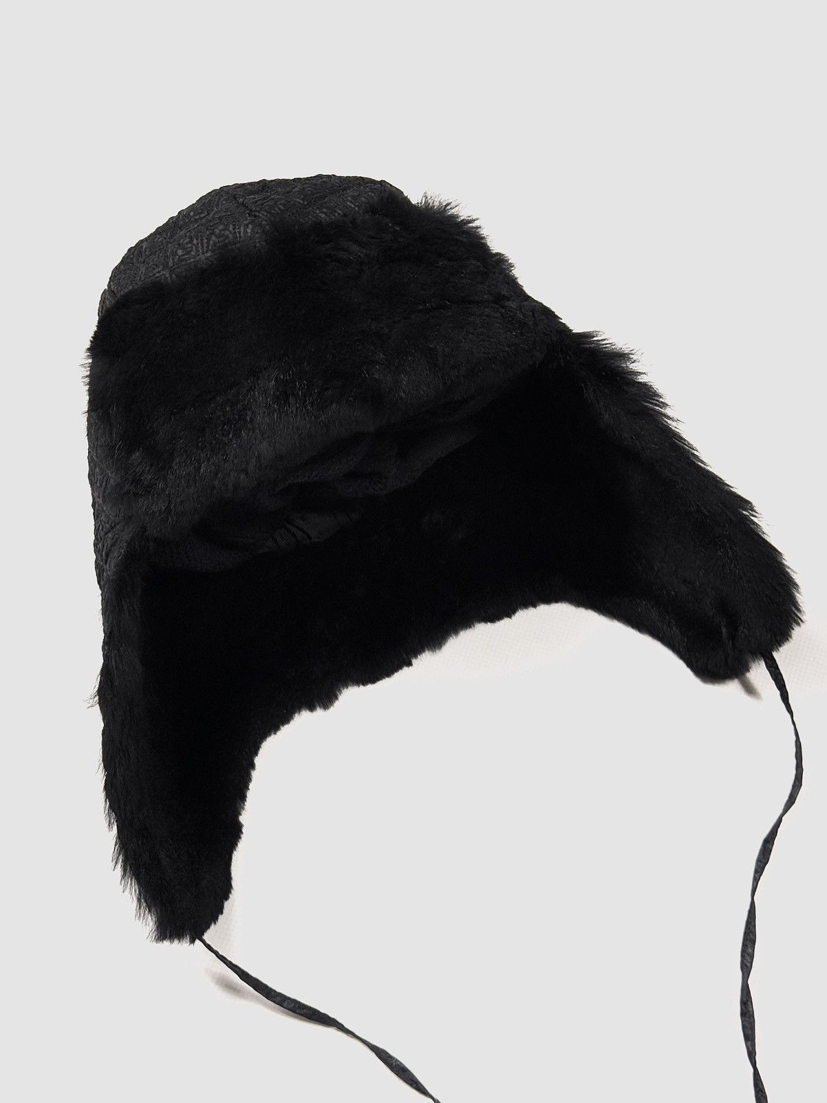 Fendi Fendi Fur FF Monogram Nylon Chapka Hat Size ONE SIZE - 7 Thumbnail