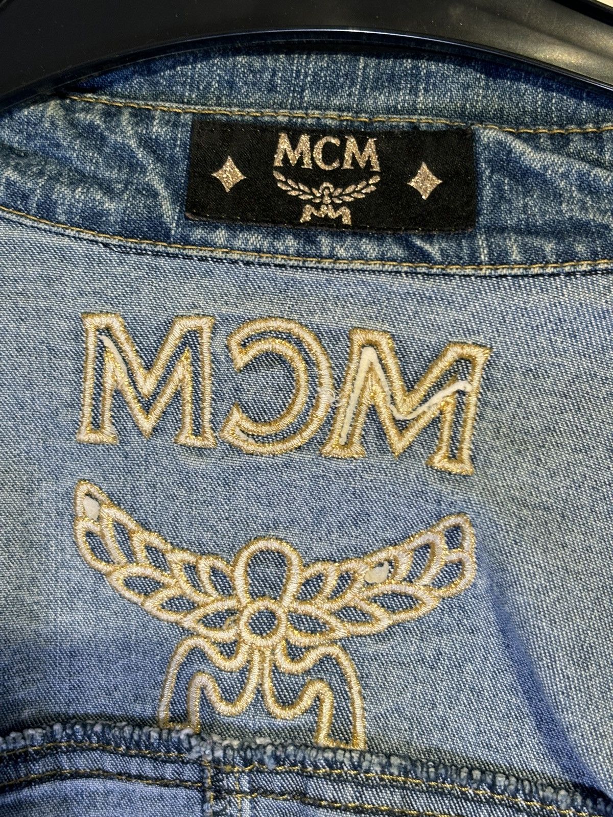 MCM MCM Damen Jeansjacke Size XS / US 0-2 / IT 36-38 - 7 Thumbnail
