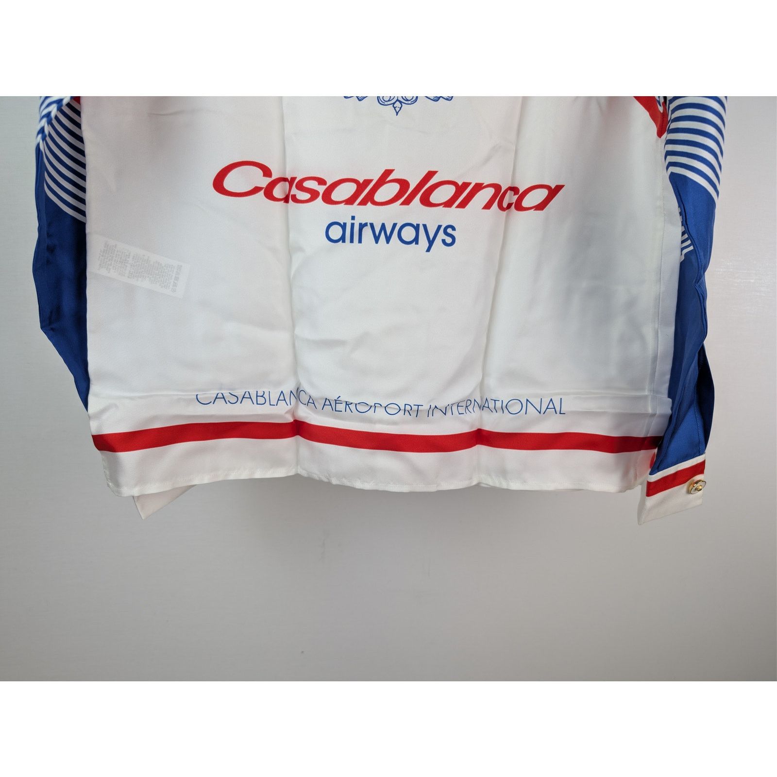 Casablanca o1rshd1 CasaBlanca Airways Silk Twill Long Sleeve Silk Shirt Size US M / EU 48-50 / 2 - 12 Thumbnail