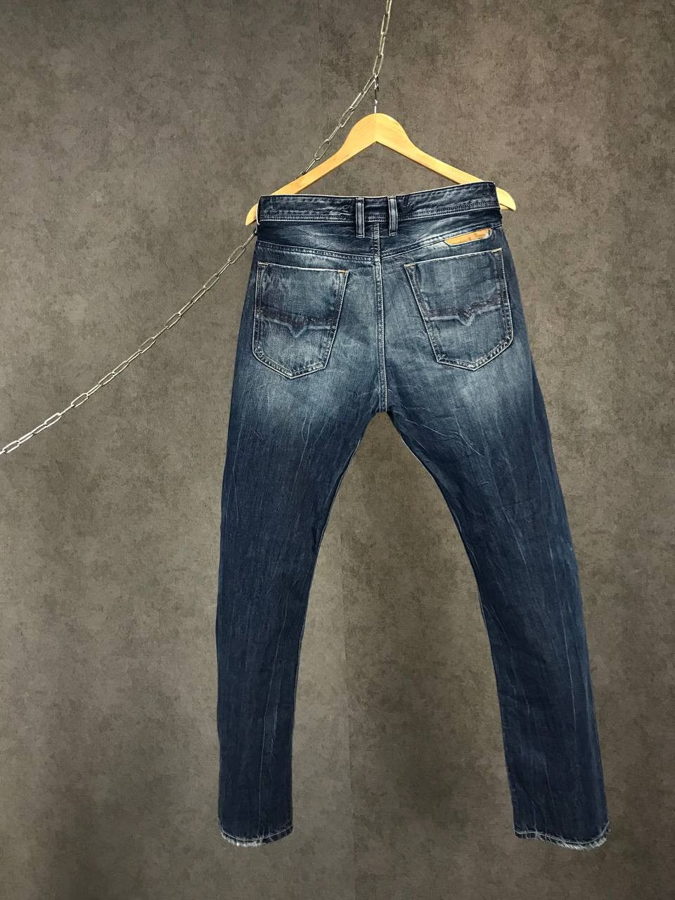 Diesel Diesel distressed denim designer bravefort jeans Size US 32 / EU 48 - 6 Thumbnail