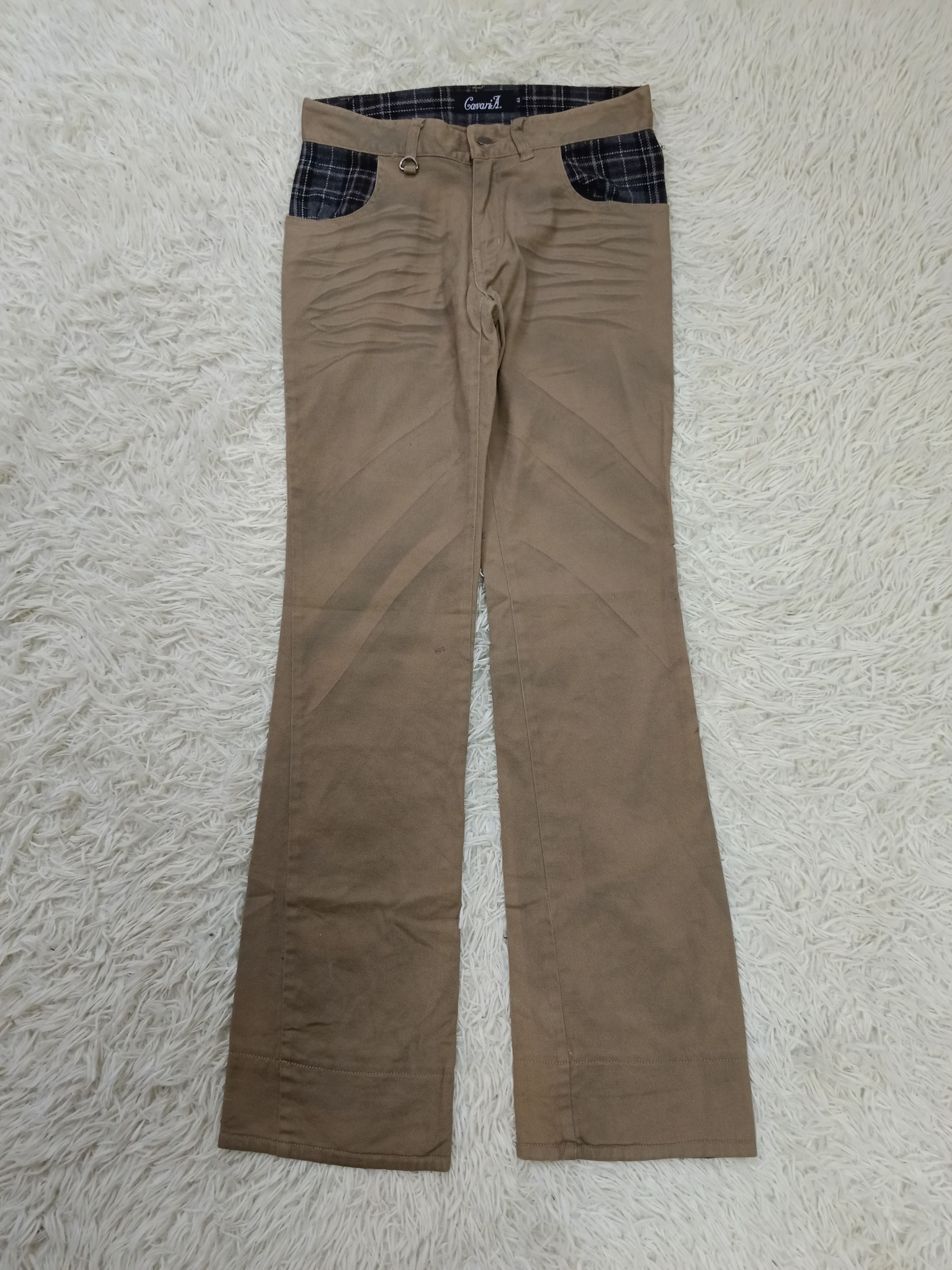 Japanese Brand CAVARIA FLARE DENIM PANTS Size US 29 - 1 Thumbnail