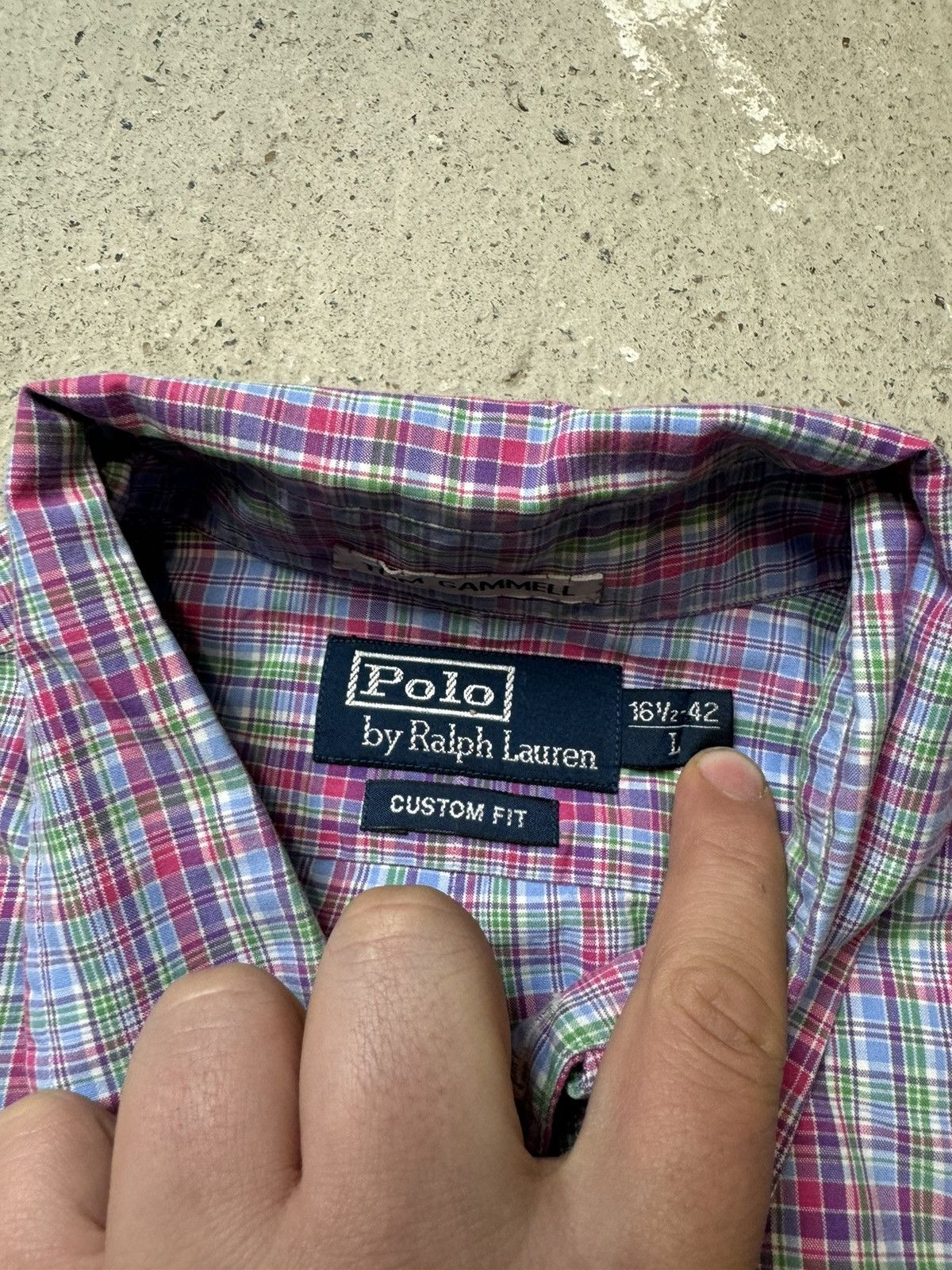 Polo Ralph Lauren × Ralph Lauren × Vintage Vintage 90s Polo Ralph Lauren Embroidered Button Up Y2K Size US L / EU 52-54 / 3 - 6 Thumbnail