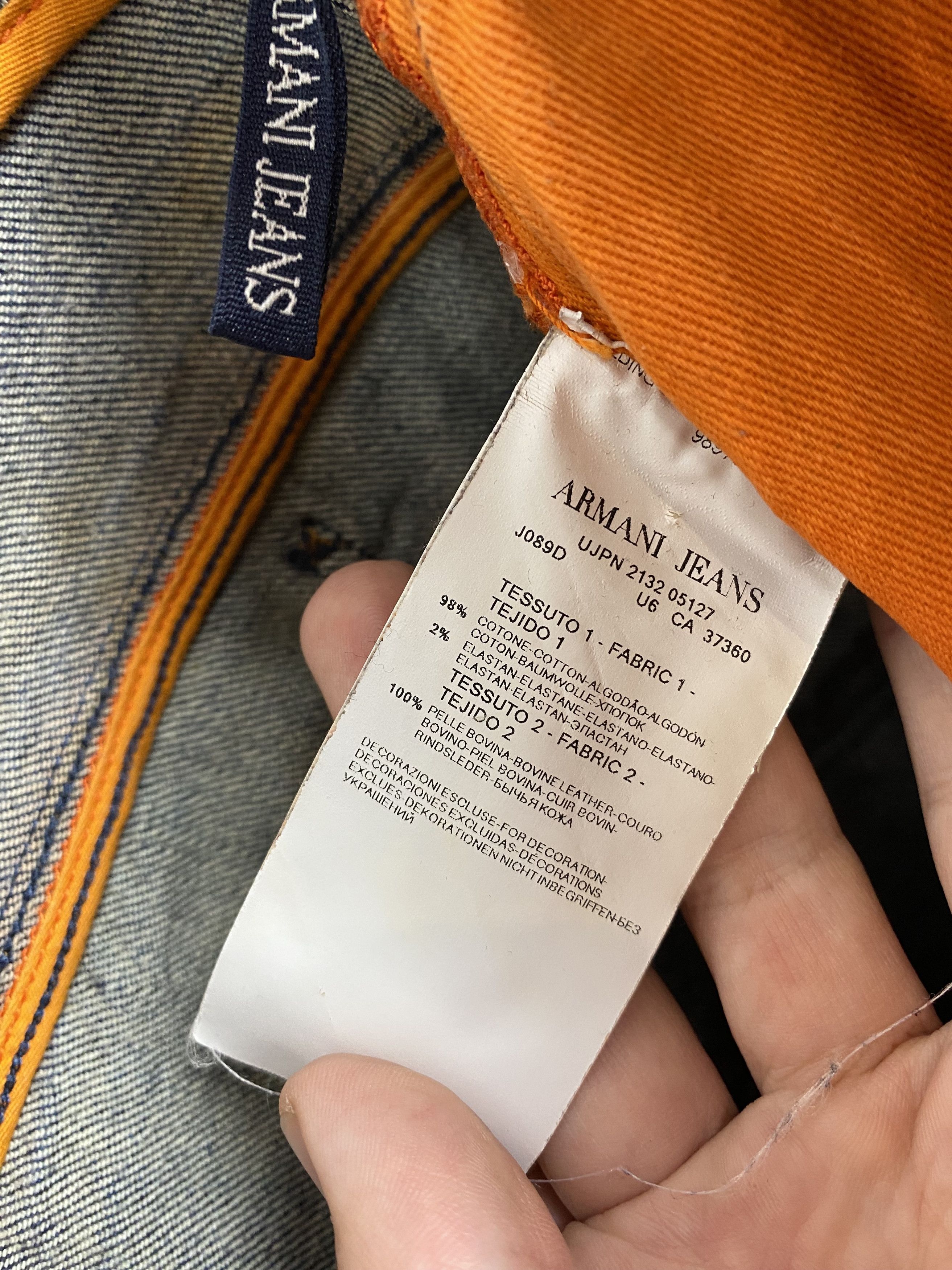 Armani Armani Jeans Denim Men size 31 Size US 31 - 14 Thumbnail