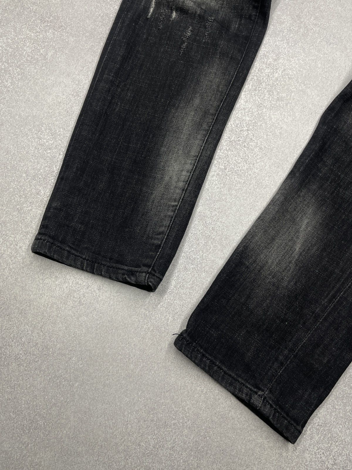 Dsquared2 Dsquared2 Cool Guy Faded Ripped Denim Jeans Black Size US 36 / EU 52 - 11 Thumbnail