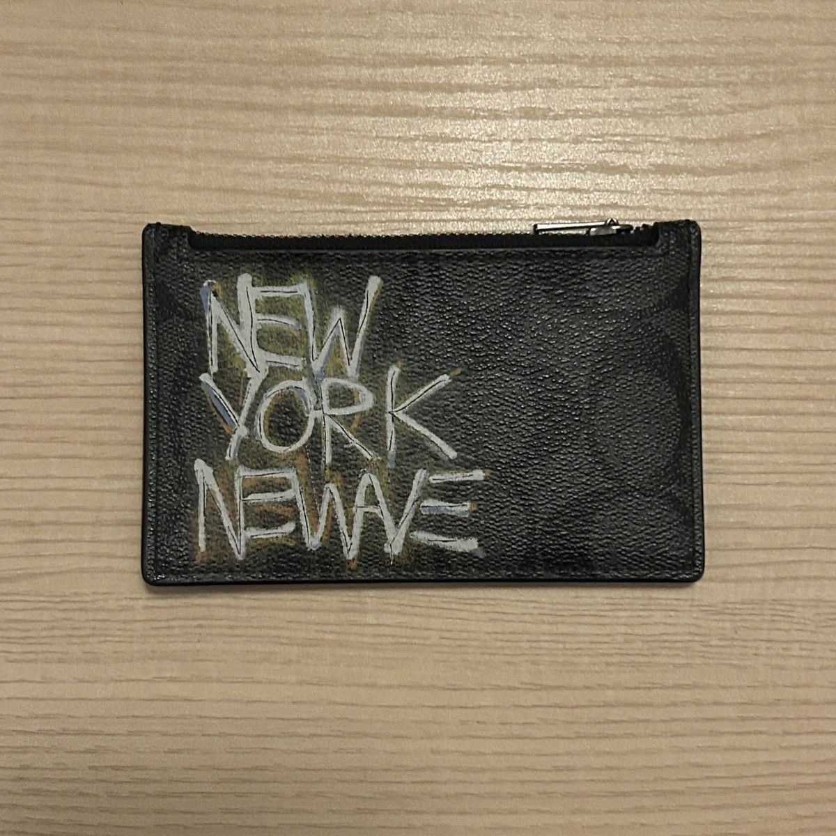Coach × Jean-Michel Basquiat Zip Card Wallet C5651 New York NEW WAVE Signature Canvas Size ONE SIZE - 1 Thumbnail