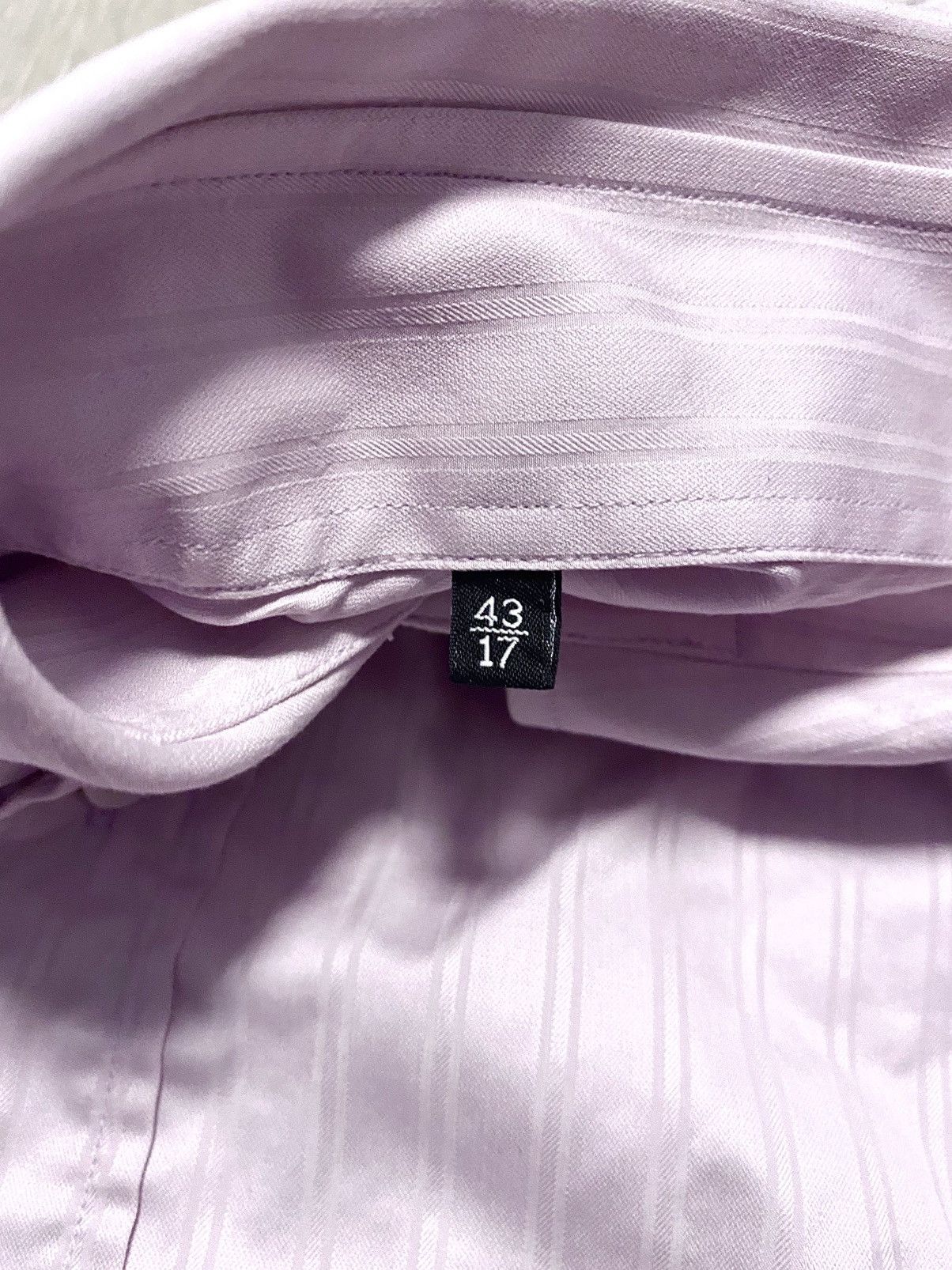 Gucci Vintage Gucci by Tom Ford Pink Long Sleeve Striped Shirt Size US S / EU 44-46 / 1 - 12 Thumbnail