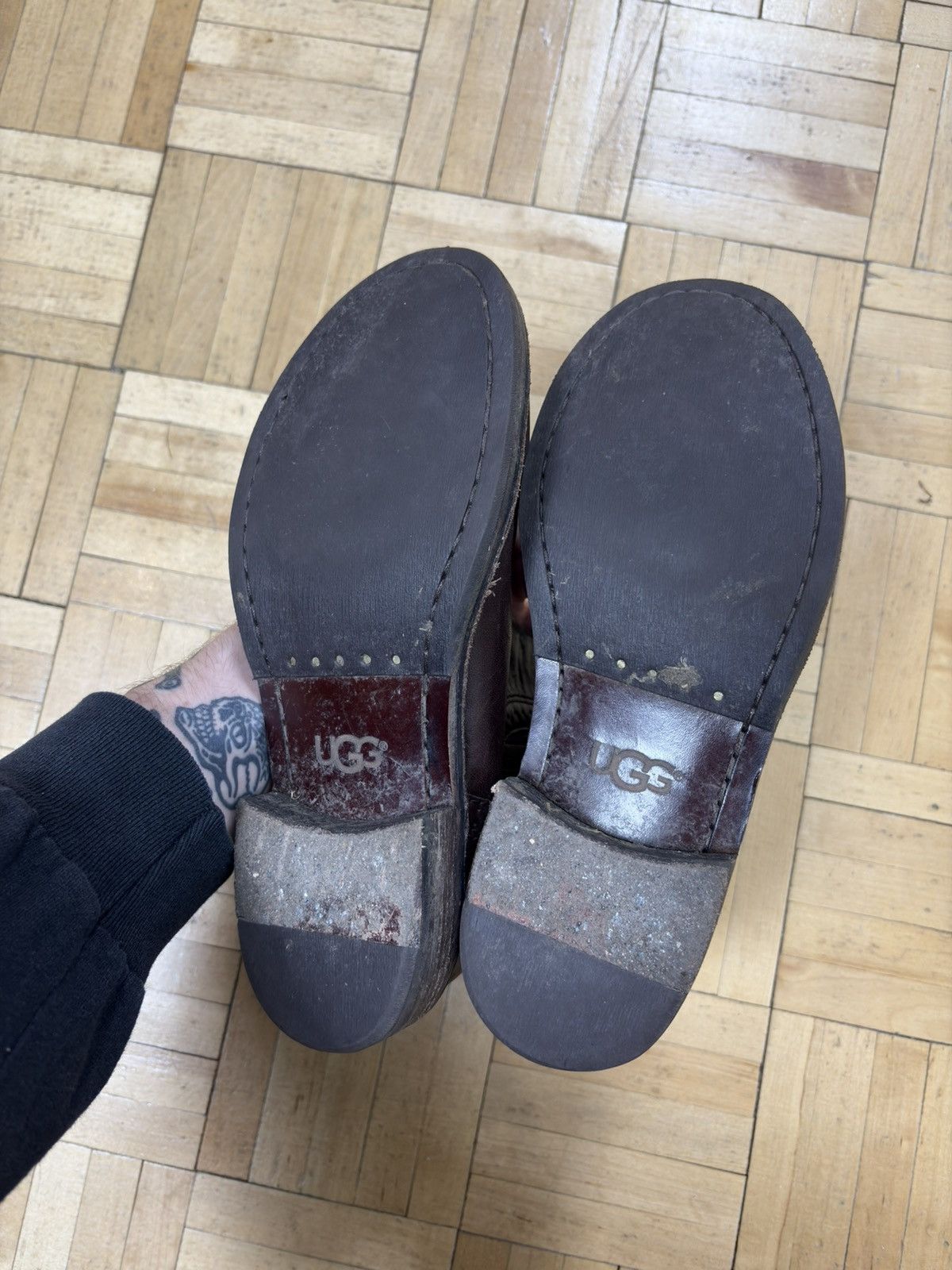 Ugg UGG Australia leather Chelsea boots brown 36EU botki Size US 5 / IT 35 - 5 Thumbnail