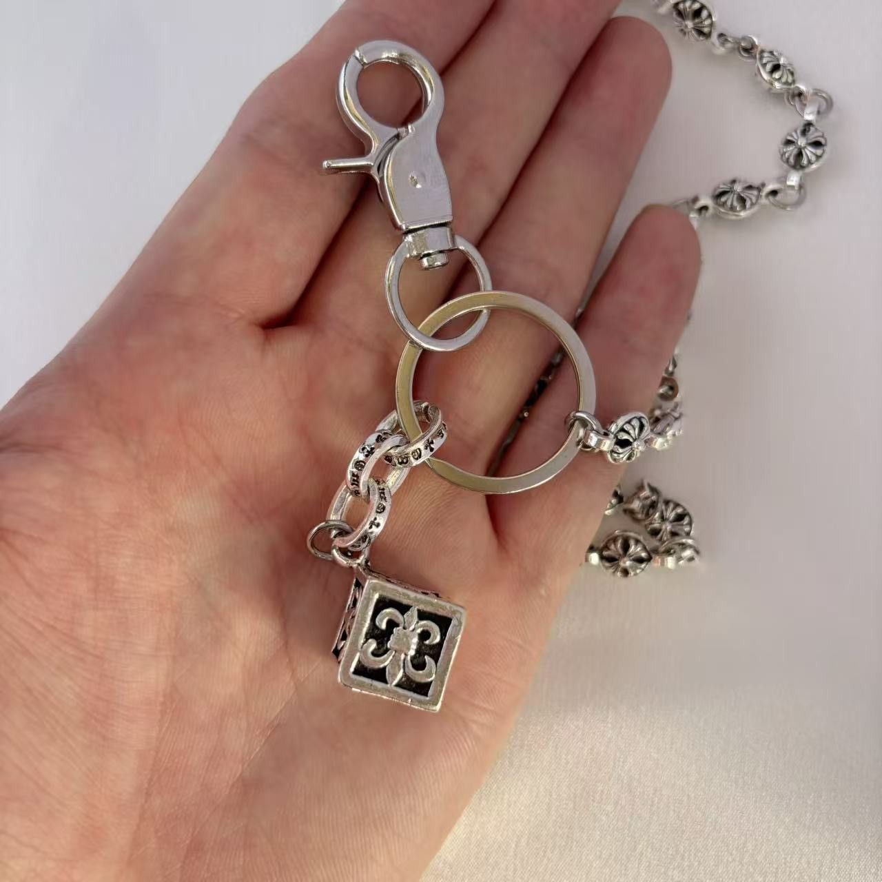 Other Anchor Pants Chain for Men Women,Jeans Chain,Keys Chain Size ONE SIZE - 5 Thumbnail