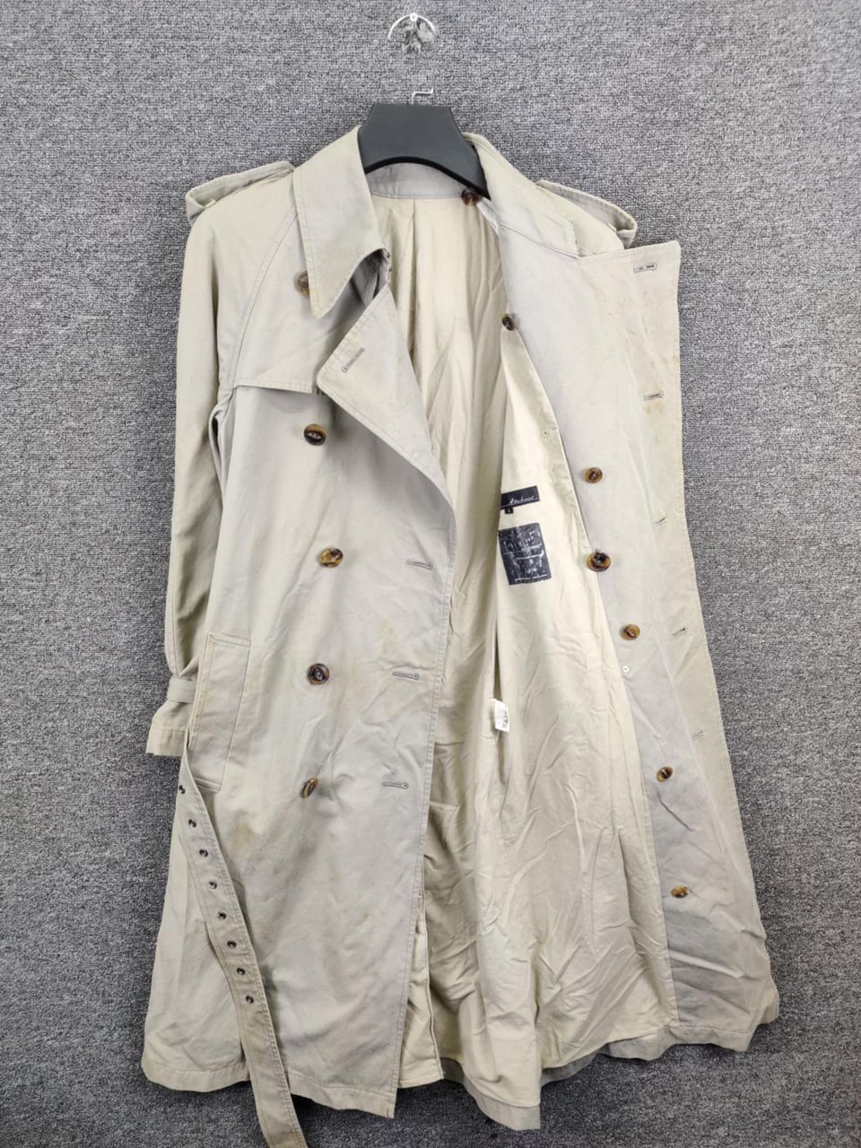 Attachment Attachment Double Breasted Belted Trench Coat Size US M / EU 48-50 / 2 - 7 Thumbnail