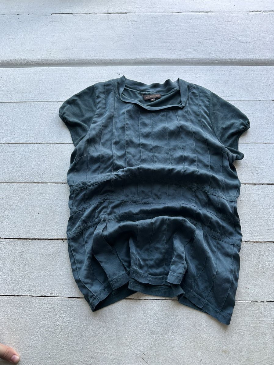 Adolfo Dominguez 🚨Vintage Adolfo Dominguez Short sleeve Graphic T Shirt Size S / US 4 / IT 40 - 1 Thumbnail