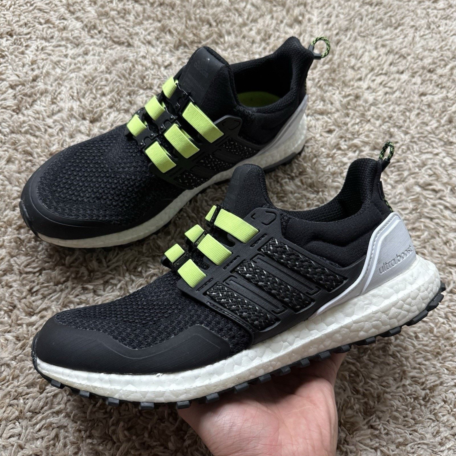 Adidas Adidas UltraBoost 1.0 ATR Black Running Shoes Sneakers Size US 9 / IT 39 - 1 Thumbnail