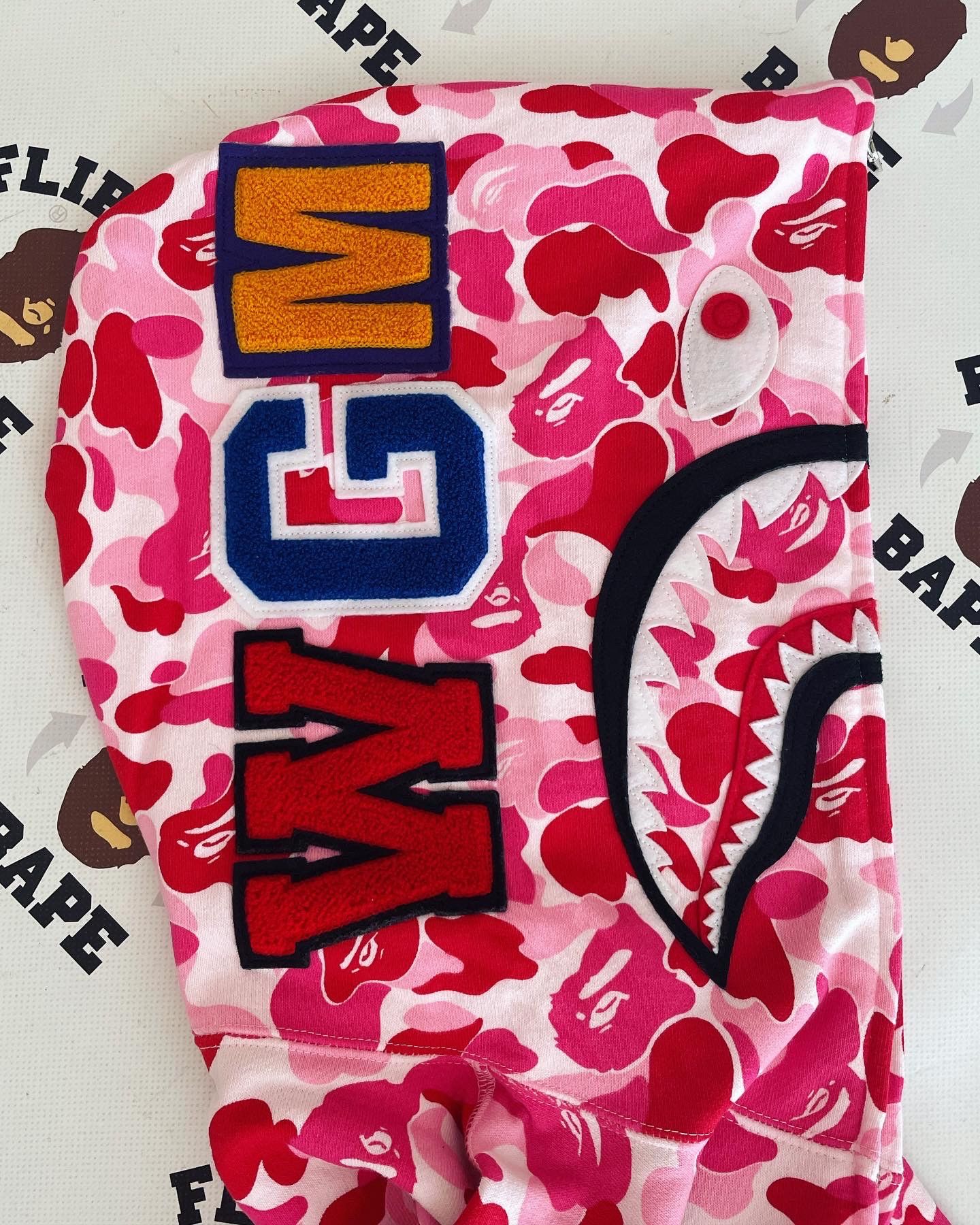 Bape BAPE ABC CAMO SHARK FULL ZIP HOODIE Size US XL / EU 56 / 4 - 3 Thumbnail